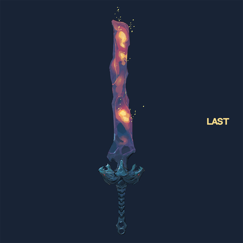 The last sword, last work of legendary blacksmith.