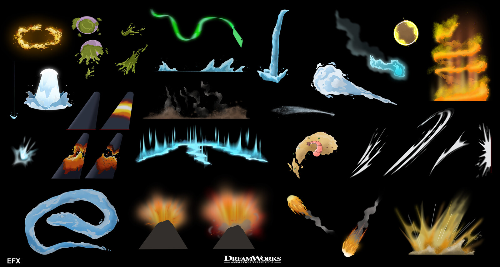 Dreamworks - Fright Krewe - Prop & EFX Design - Final Color