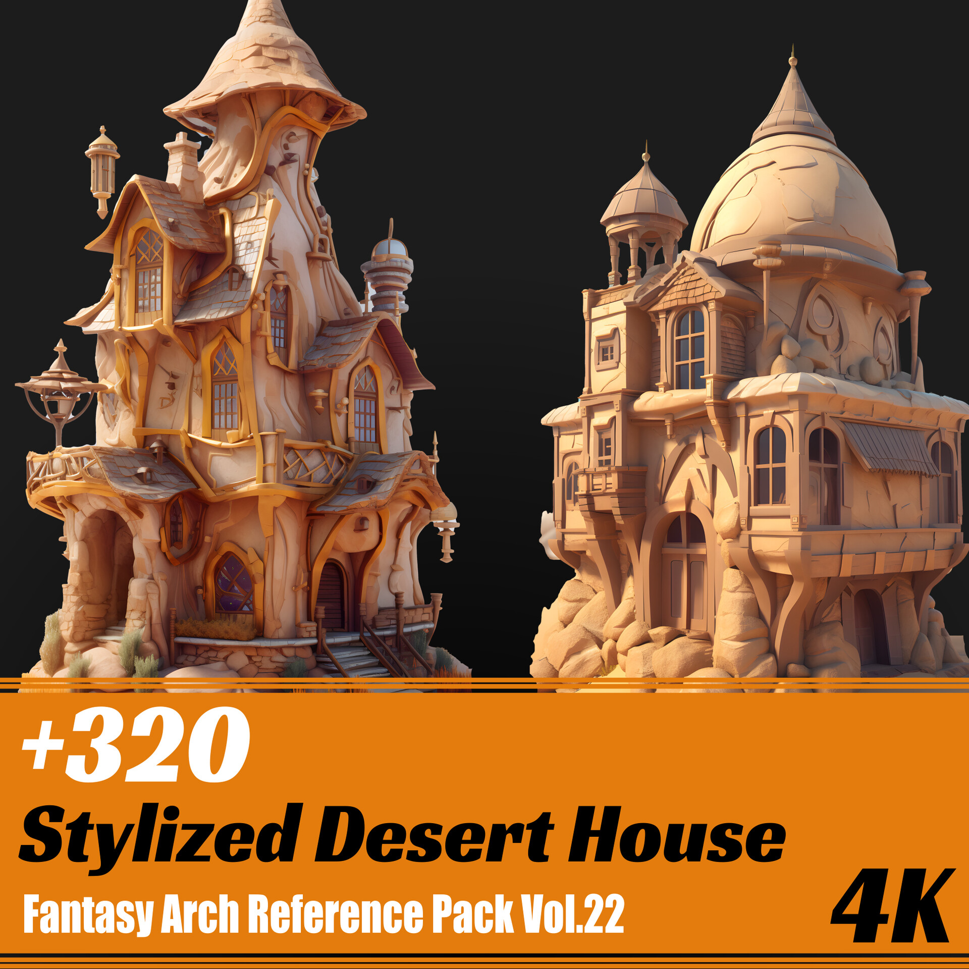 ArtStation - Fantasy RPG desert pack