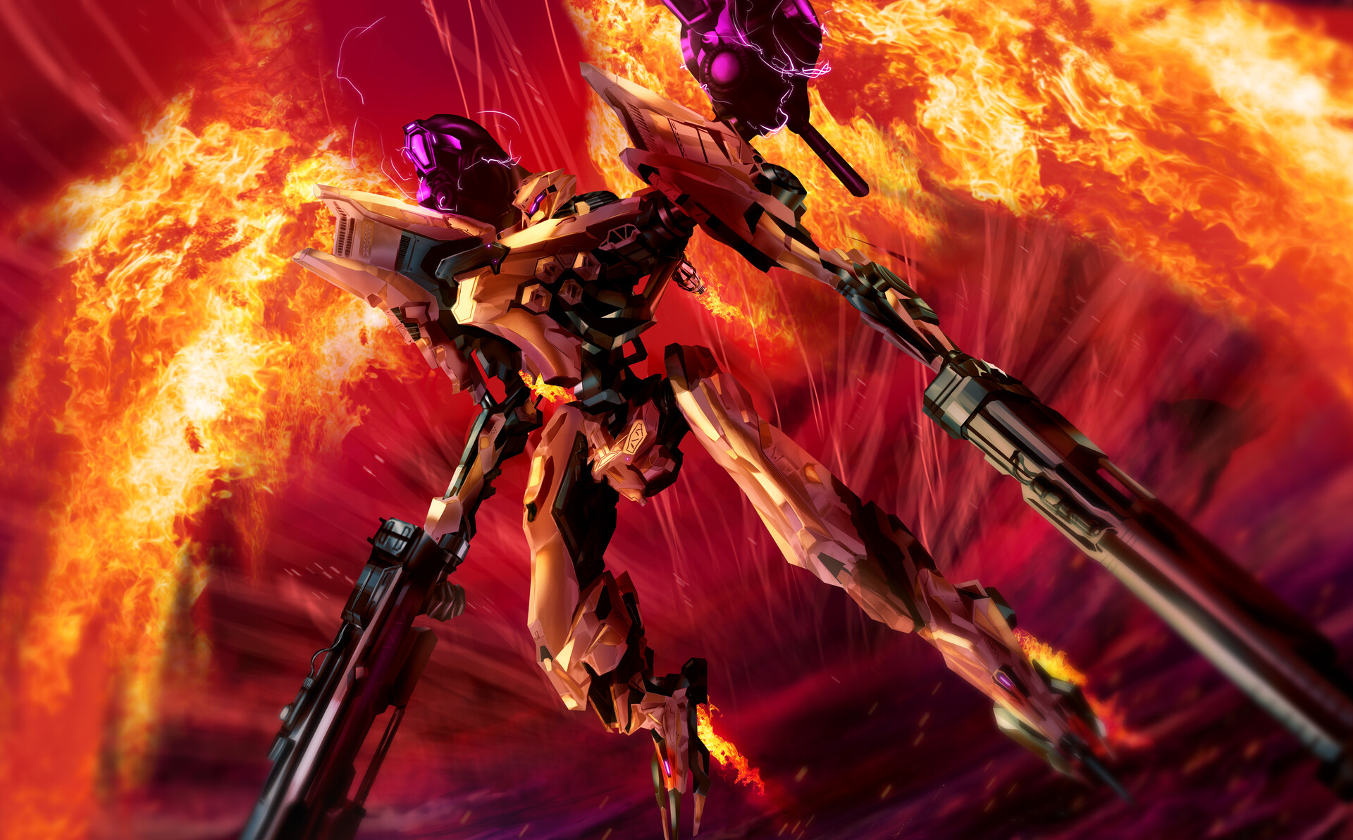 ArtStation Armored Core 6