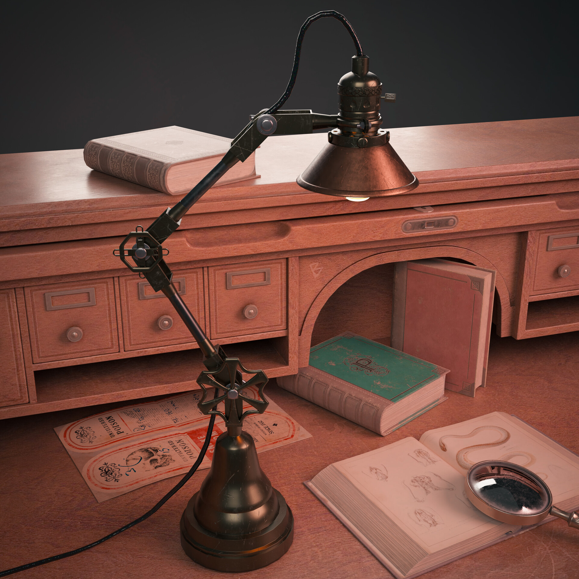 ArtStation - Electric Lamp