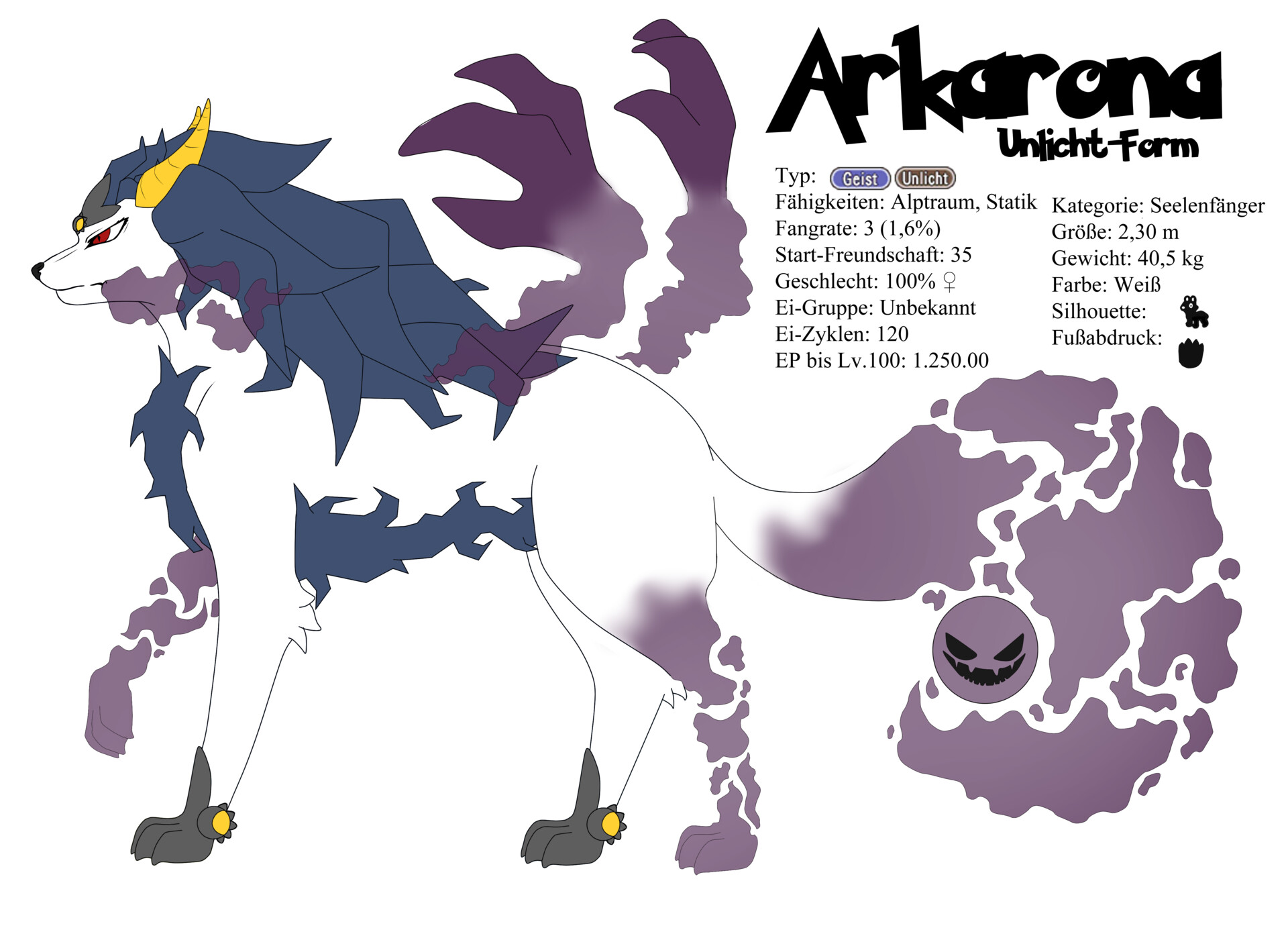 ArtStation - (SHEET) Fakemon Akarona
