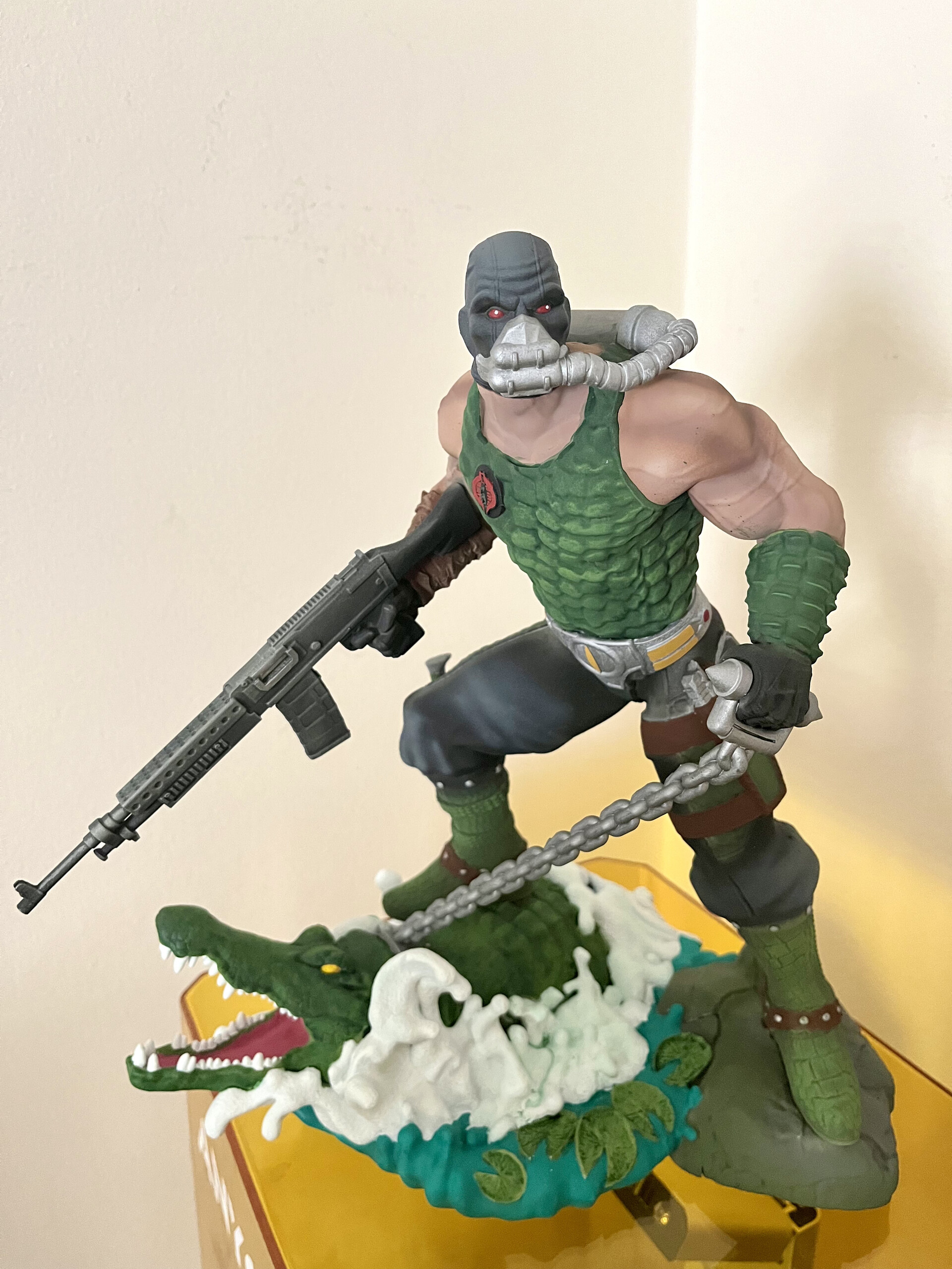 Gi Joe 25th Croc Master Reptile Trainer Comandos Em Ação