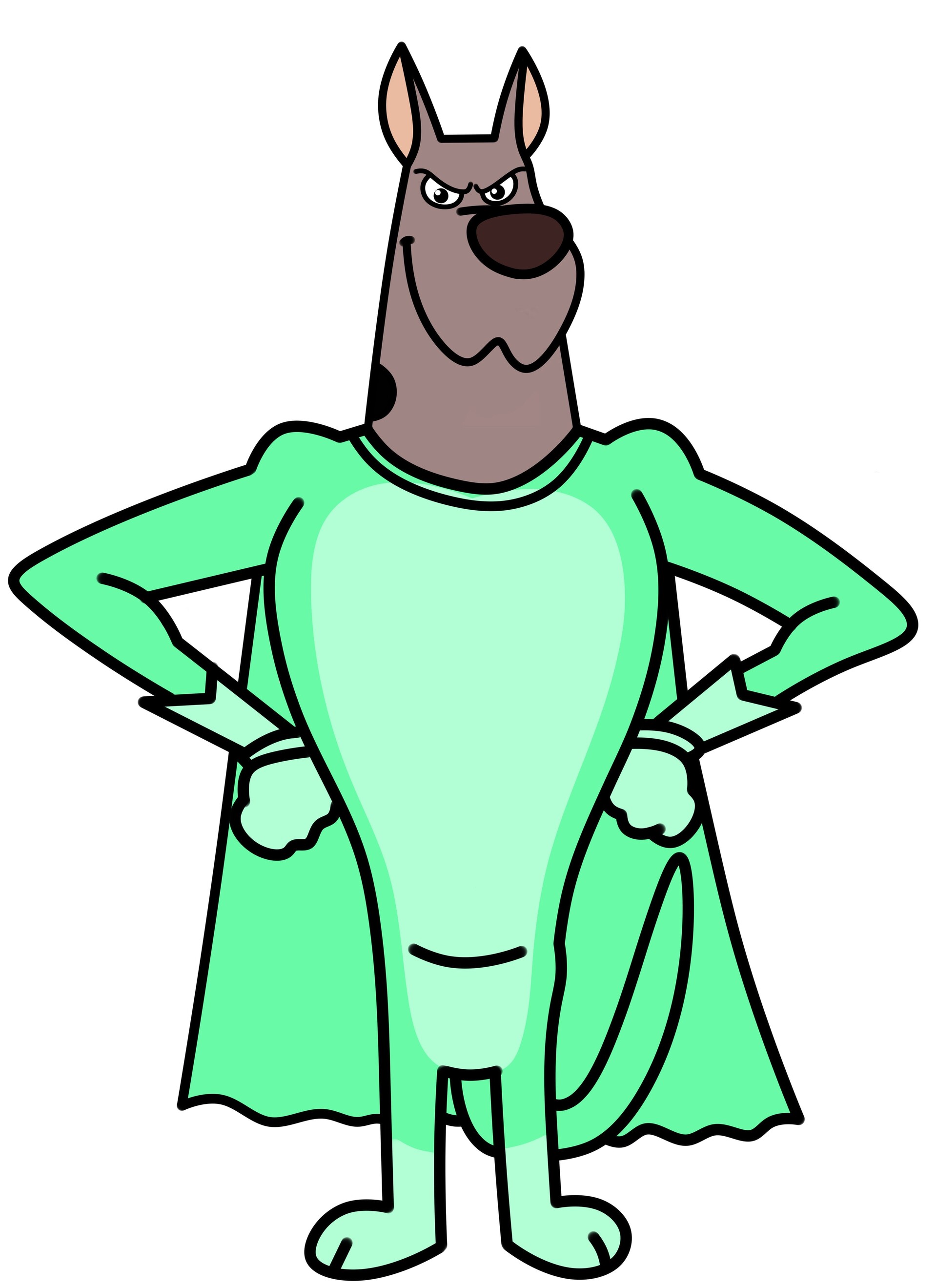 ArtStation - dog a tat the rat a tat ballu roxxing rox suit super hero ...