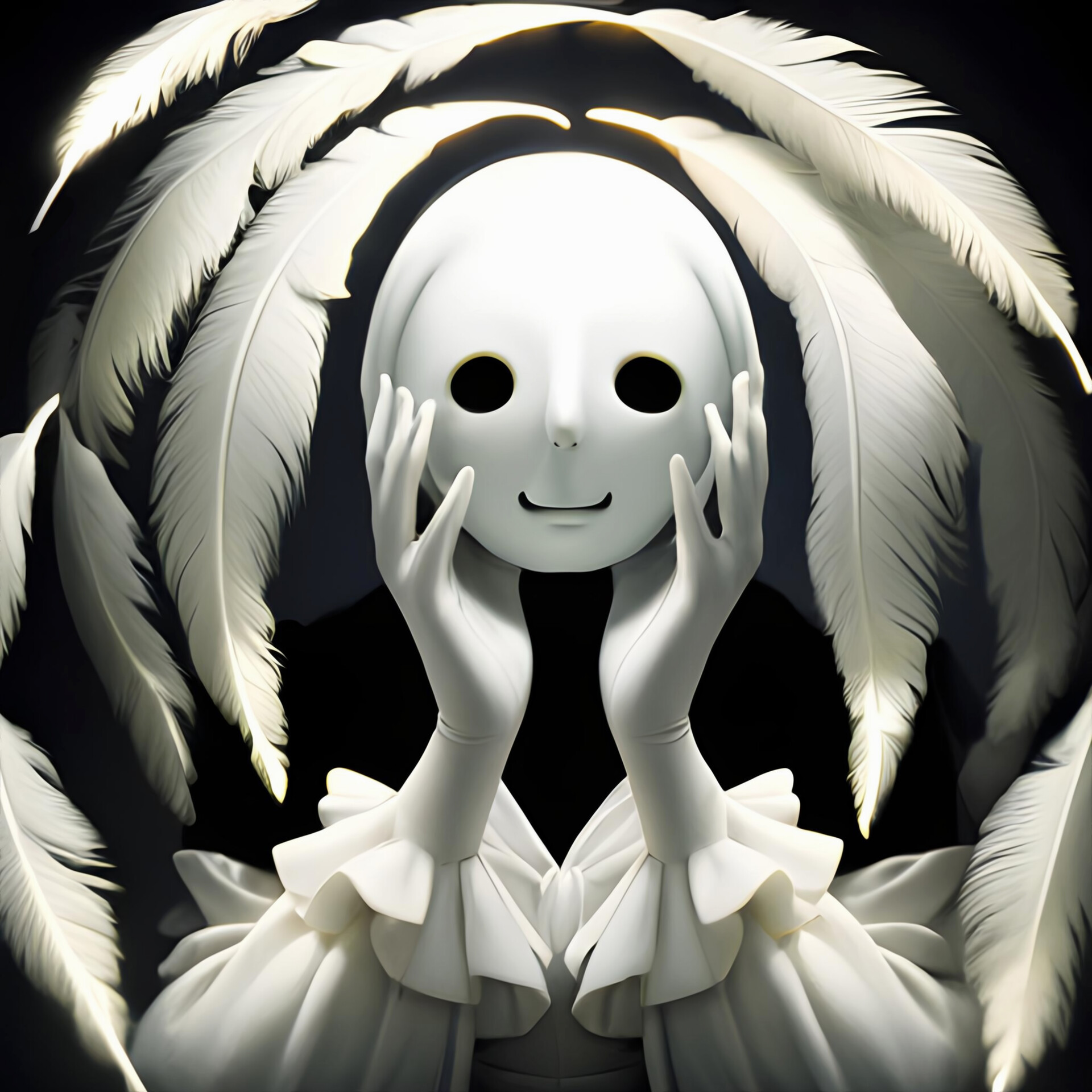 ArtStation Faceless Angel