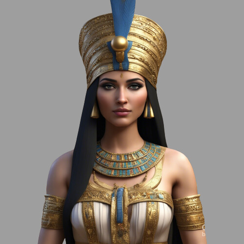 ArtStation - Queen Cleopatra 3D character