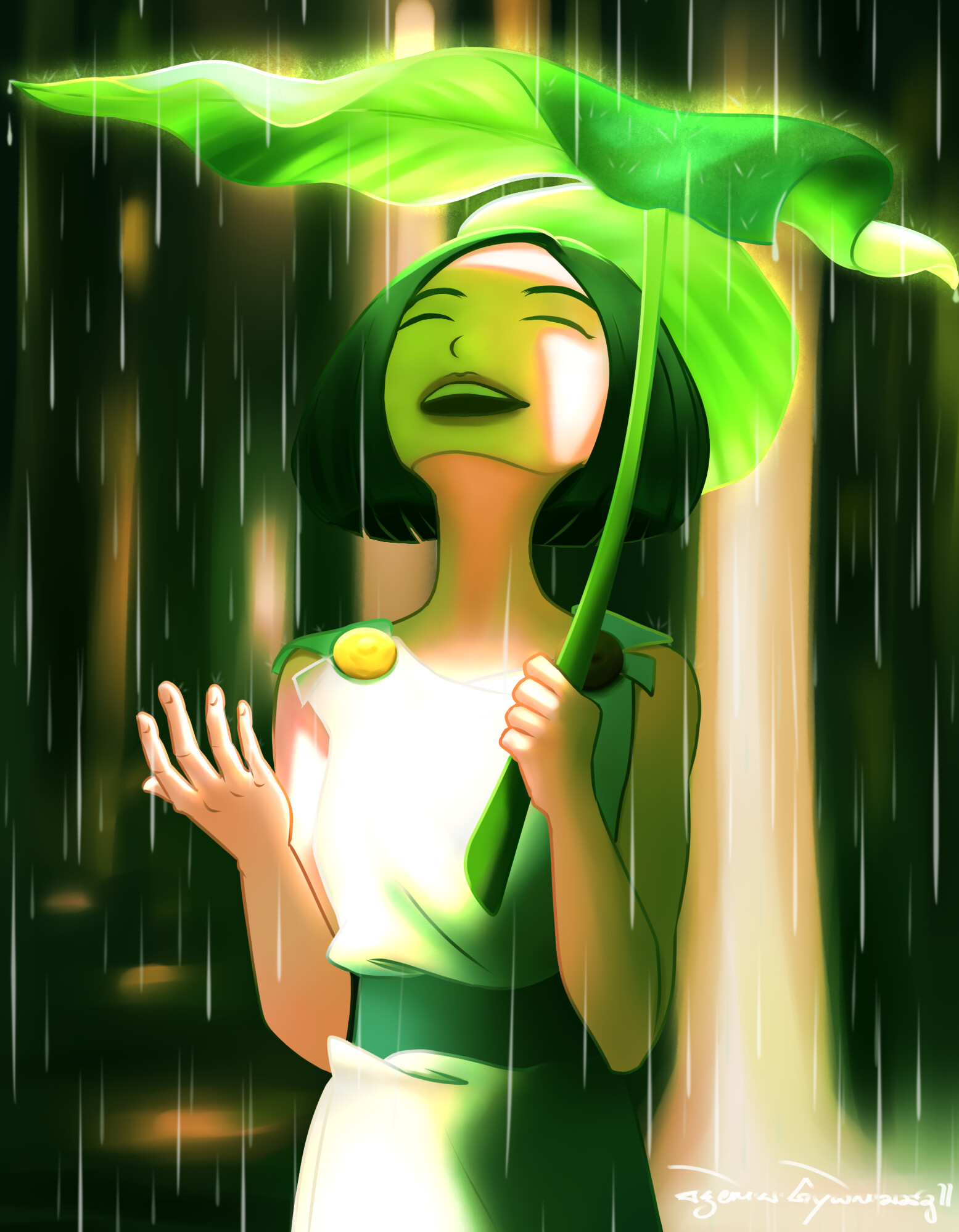 ArtStation - The Rain Feels