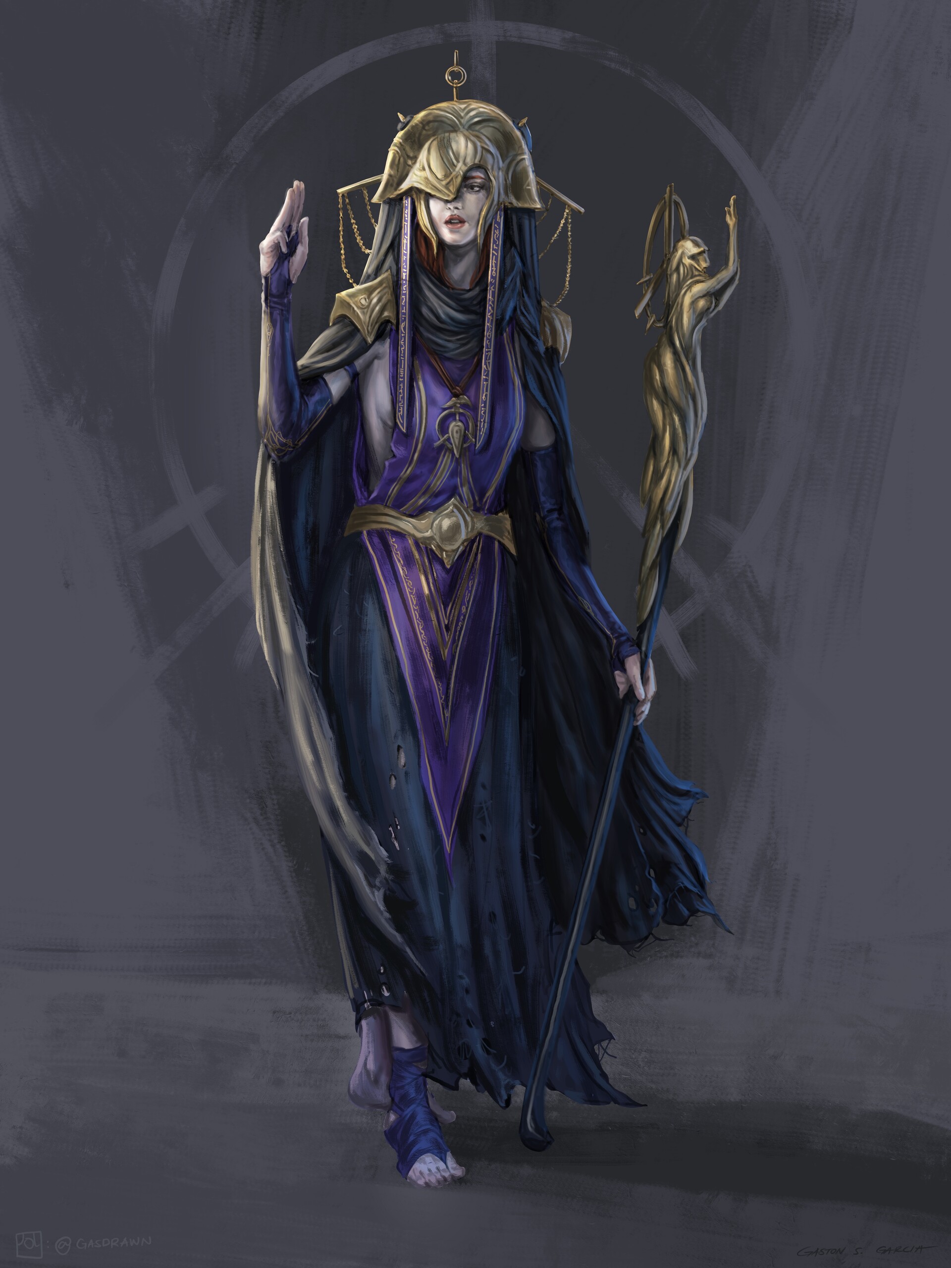 ArtStation “Priestess of Shar” Client IP