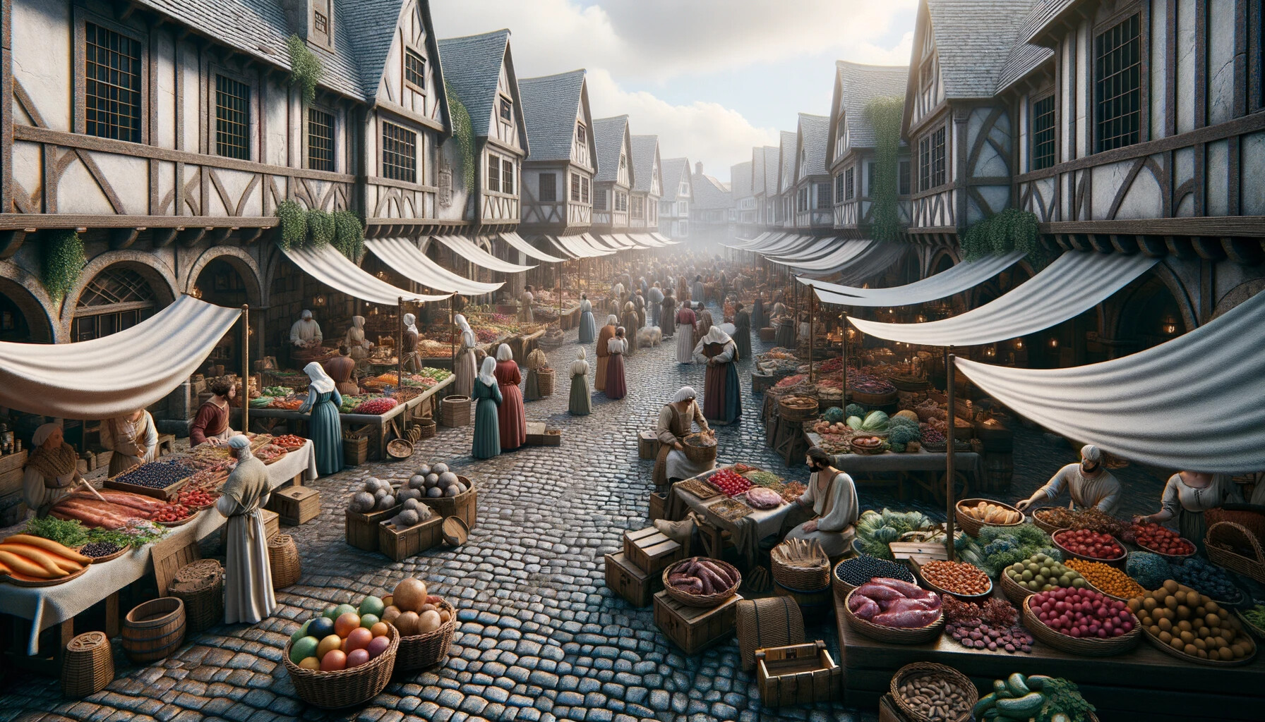 ArtStation - Medieval Market