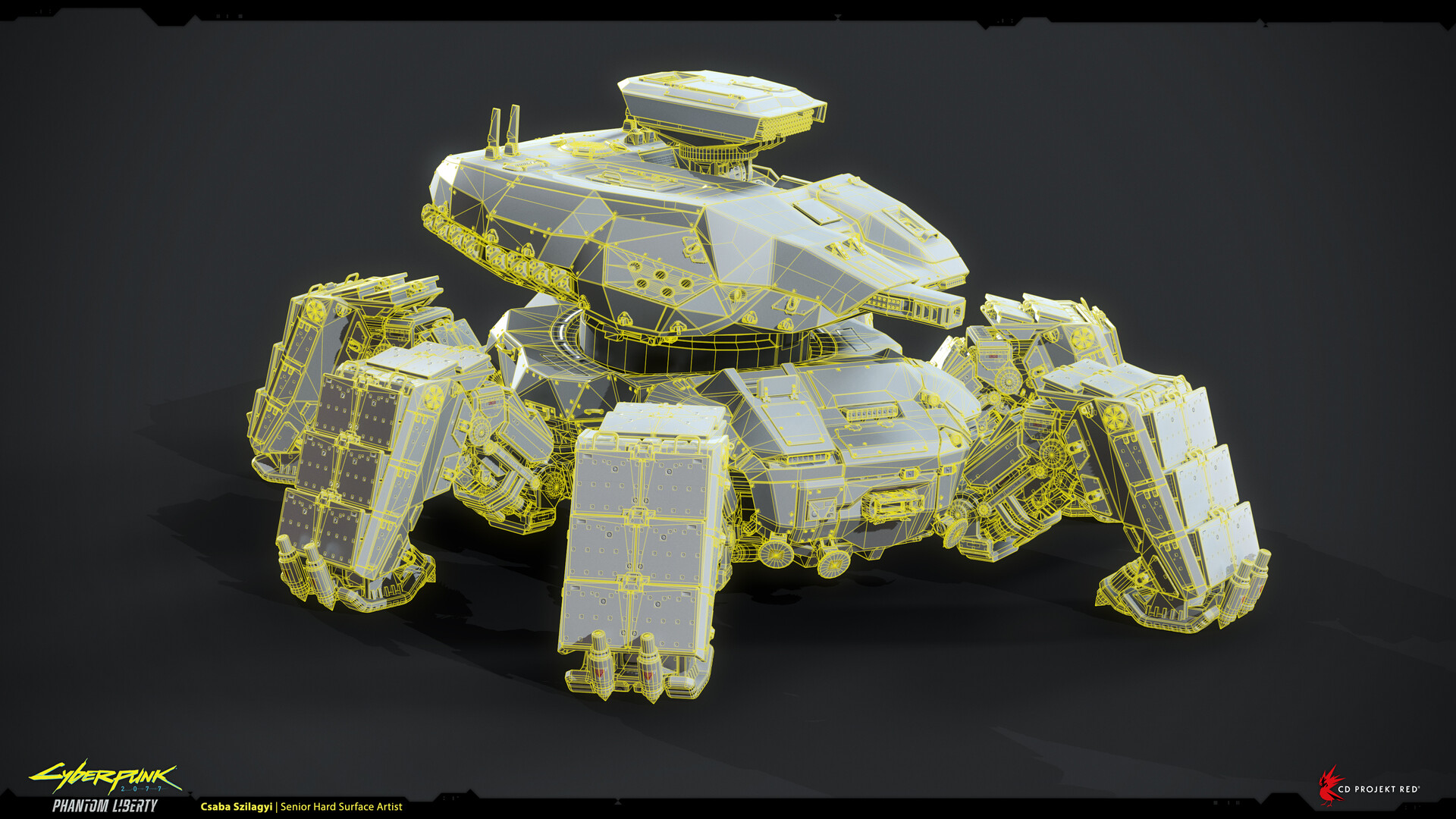 ArtStation - Cyberpunk 2077 Phantom Liberty - Militech Chimera