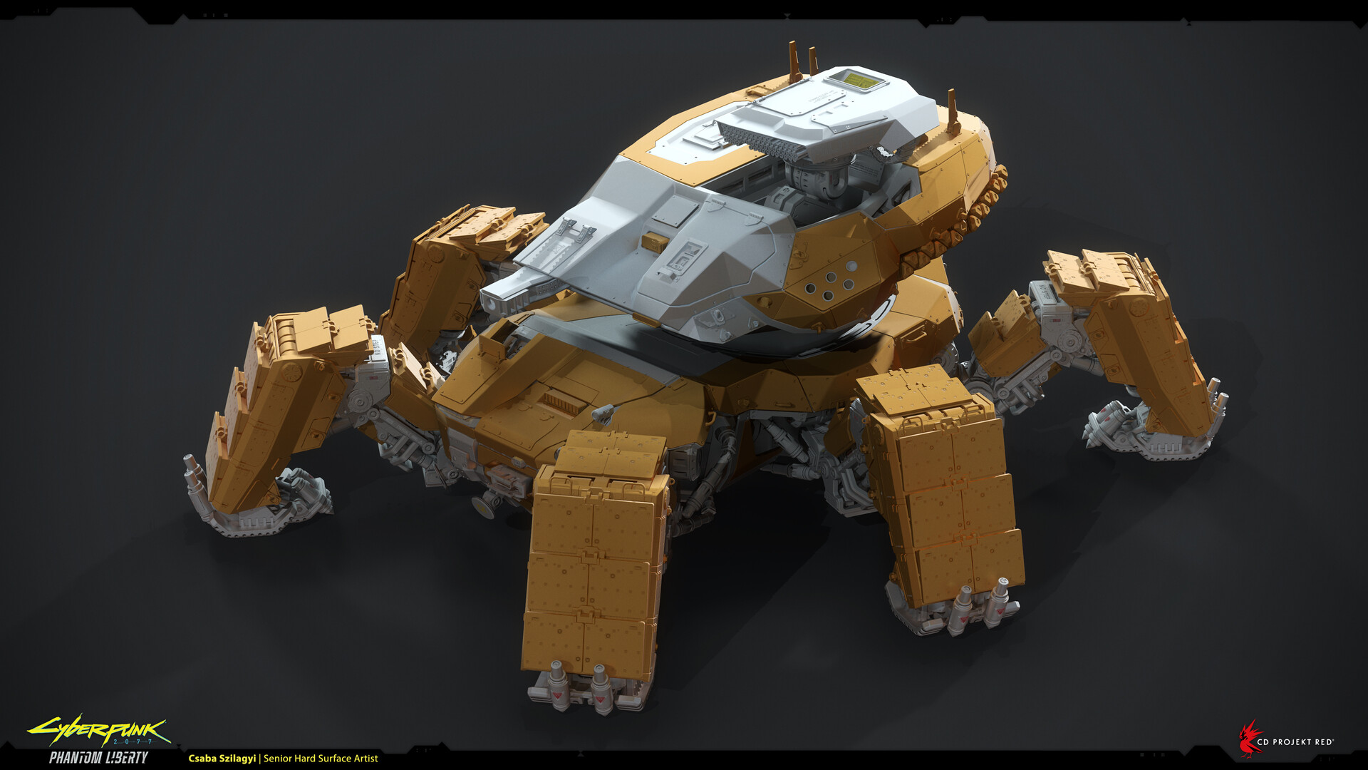 ArtStation - Cyberpunk 2077 Phantom Liberty - Militech Chimera