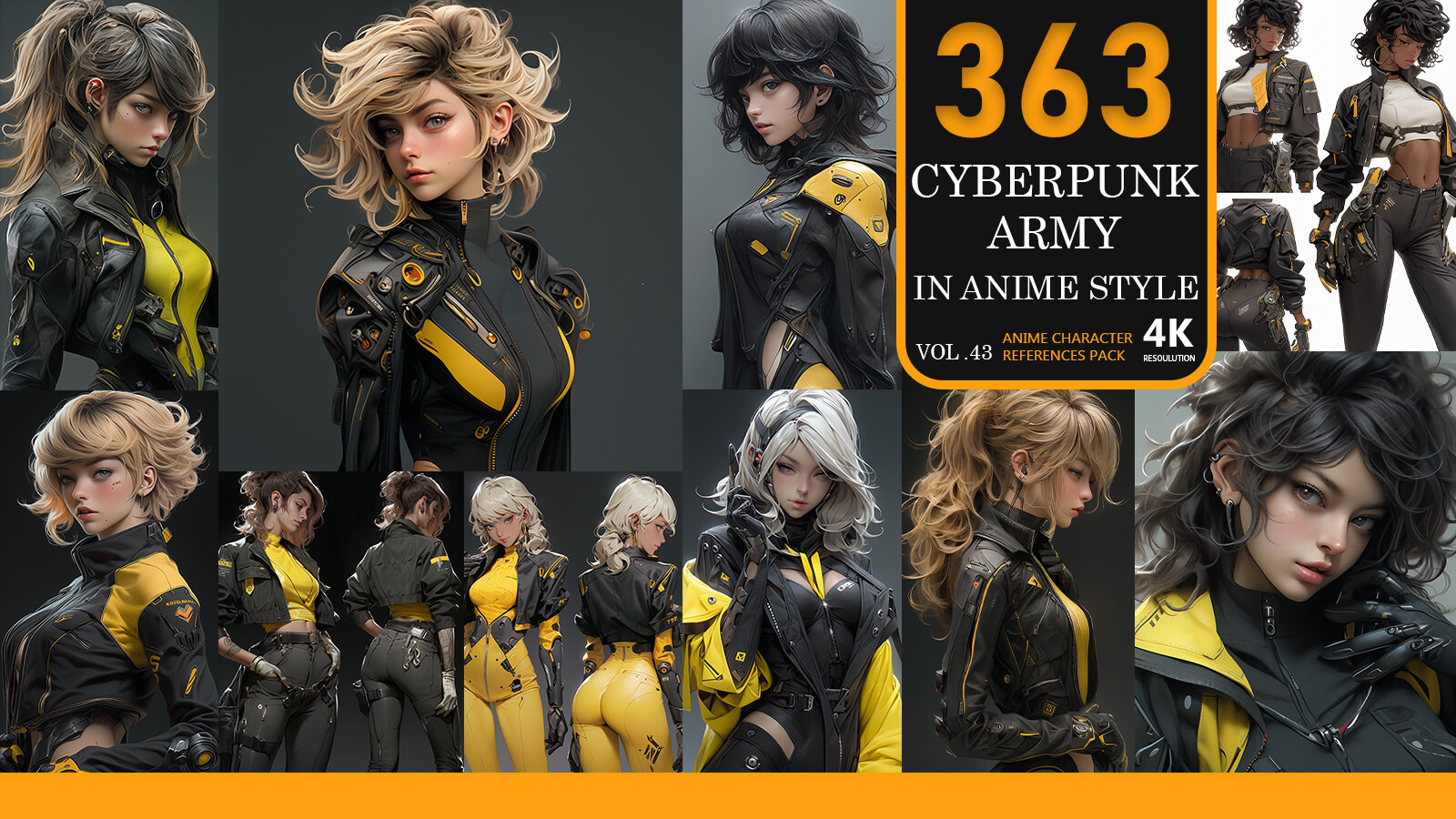 Create cyberpunk characters in cartoon, anime or comic style by Rulzzzid