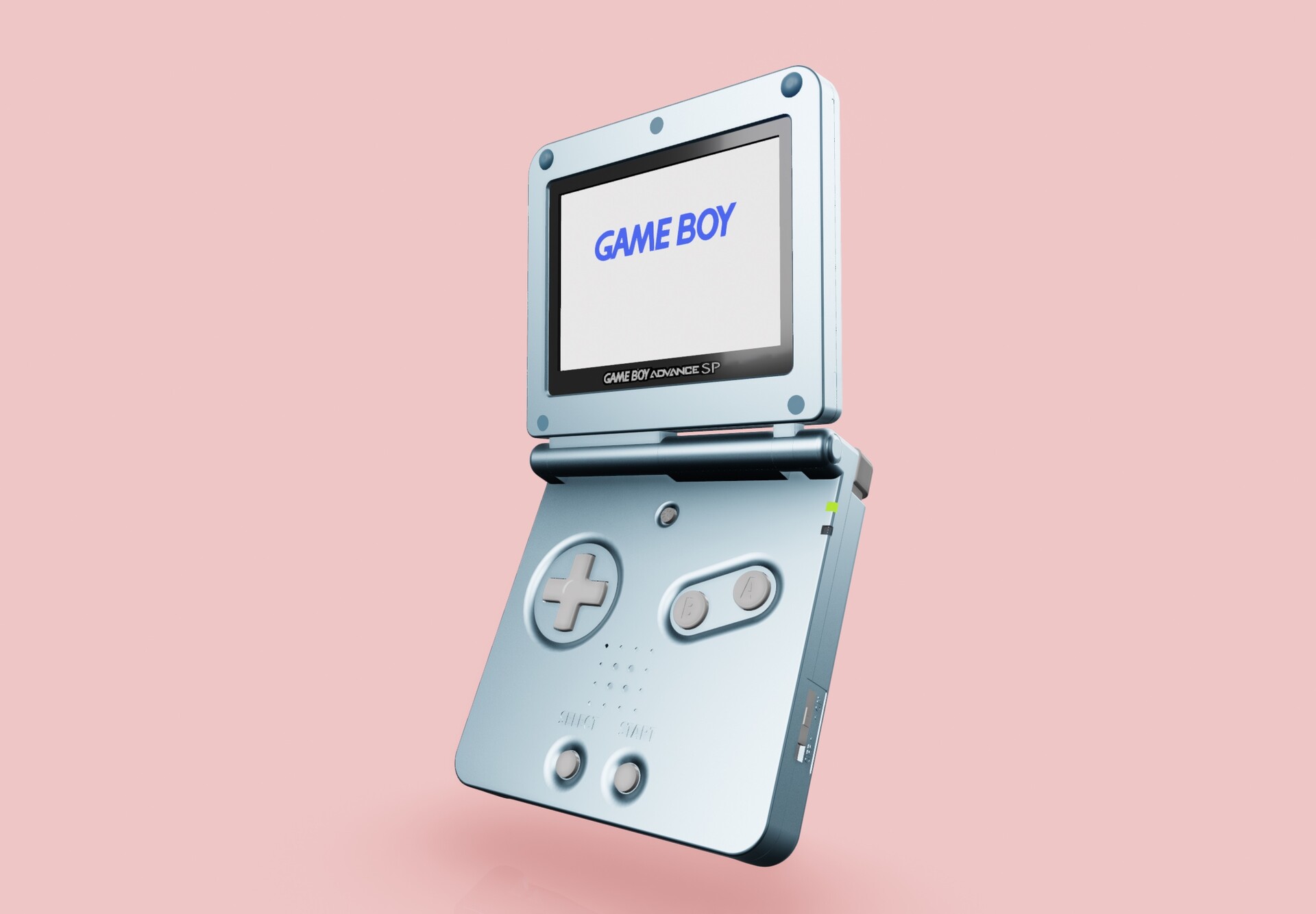 Gameboy Advance SP Advance Wars | 3D model