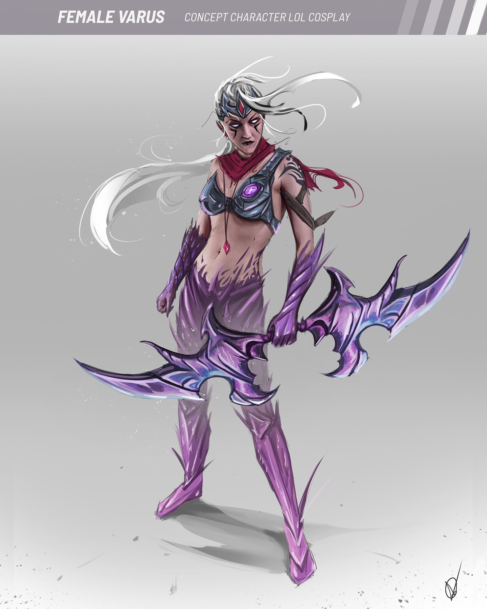 ArtStation - Female varus✨