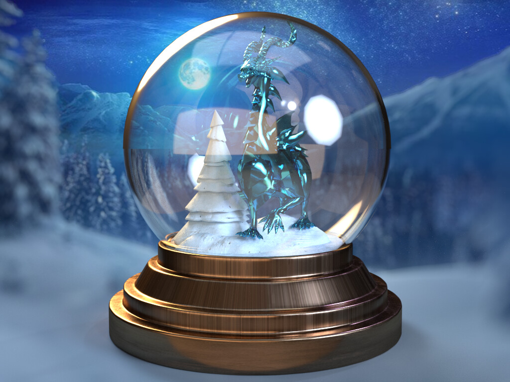 Dragon globe (Globe collection)