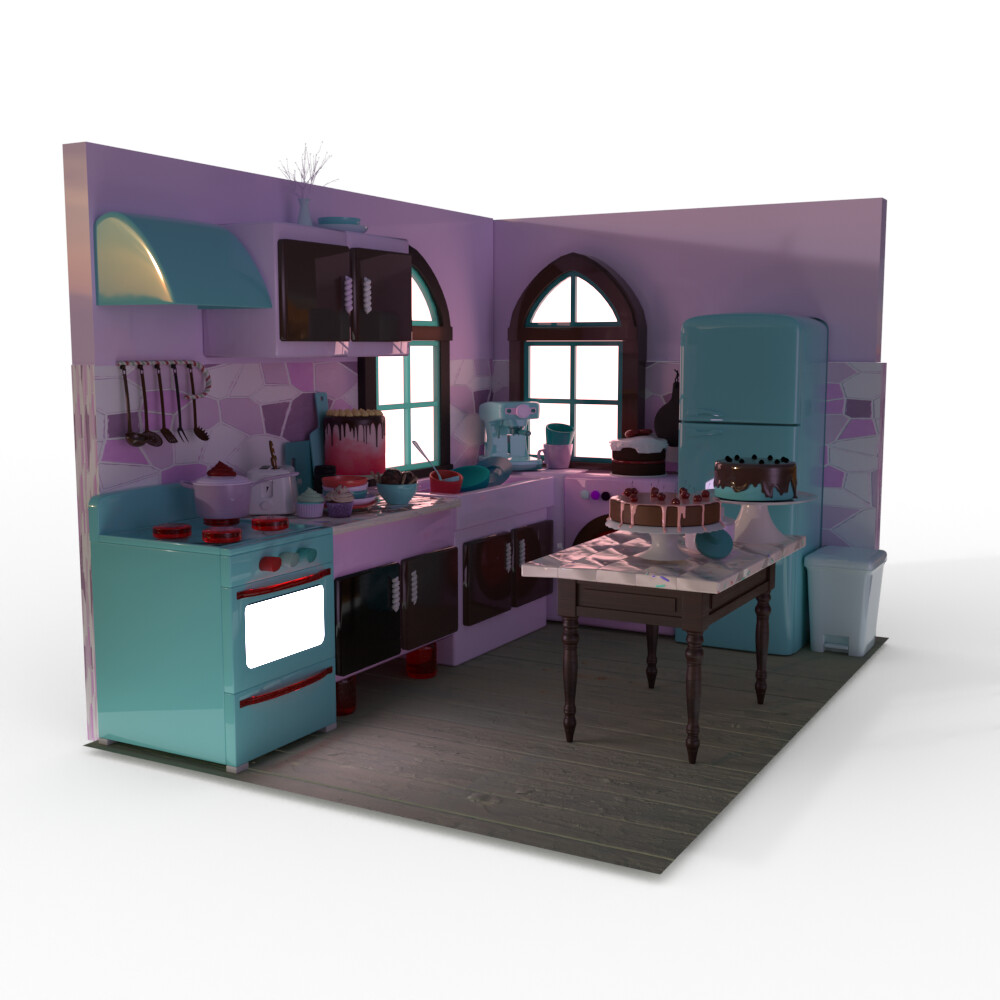 Original Candy kitchen created in Dimension.