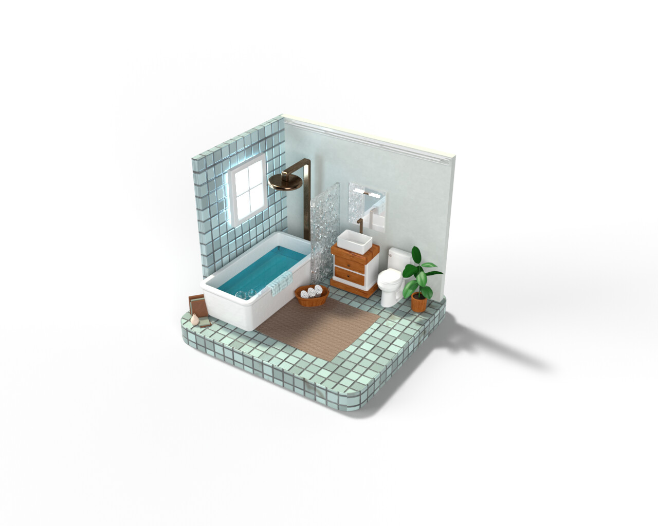 3d room, Dimension, (Room series)