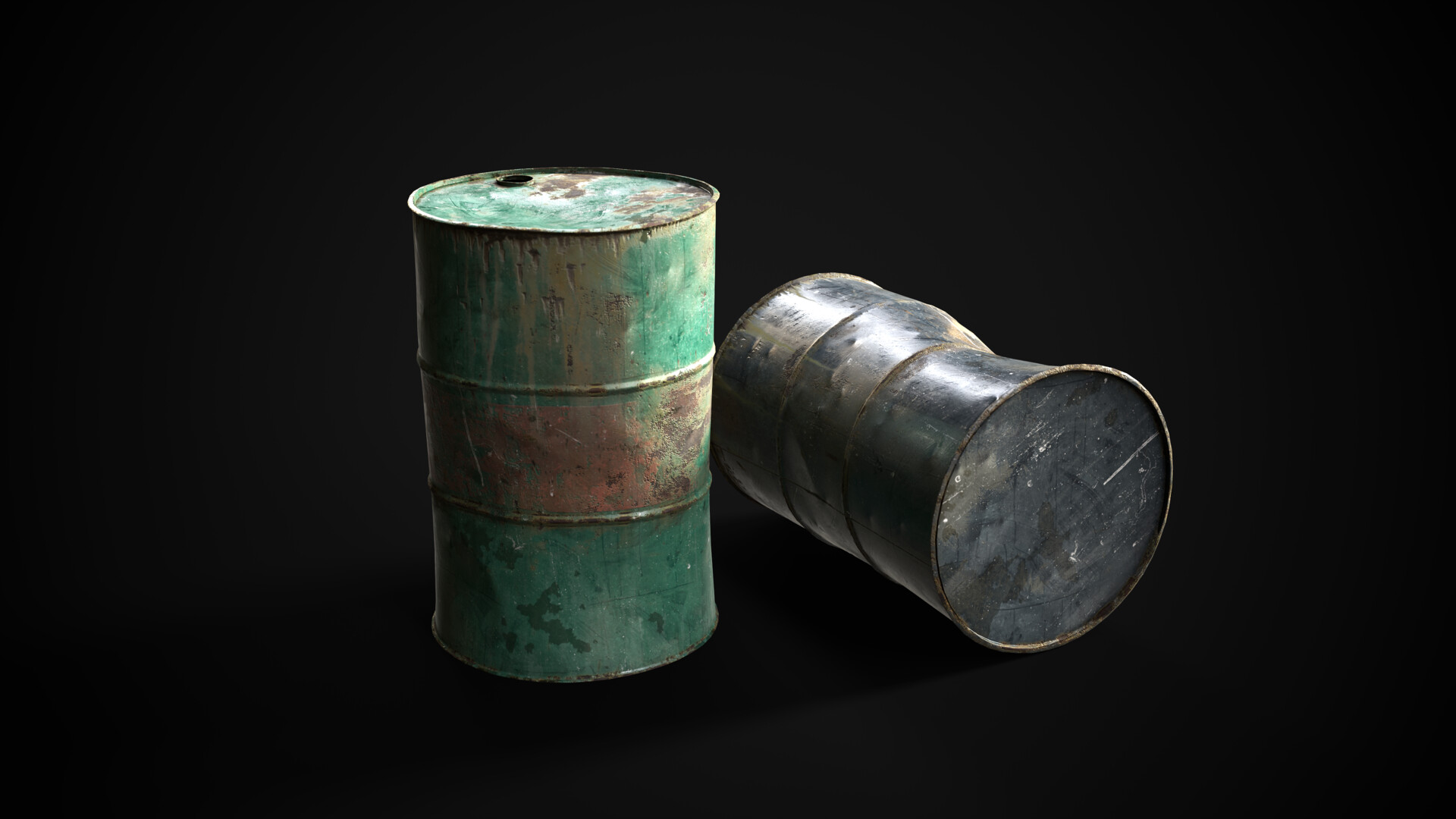 ArtStation - Oil drum
