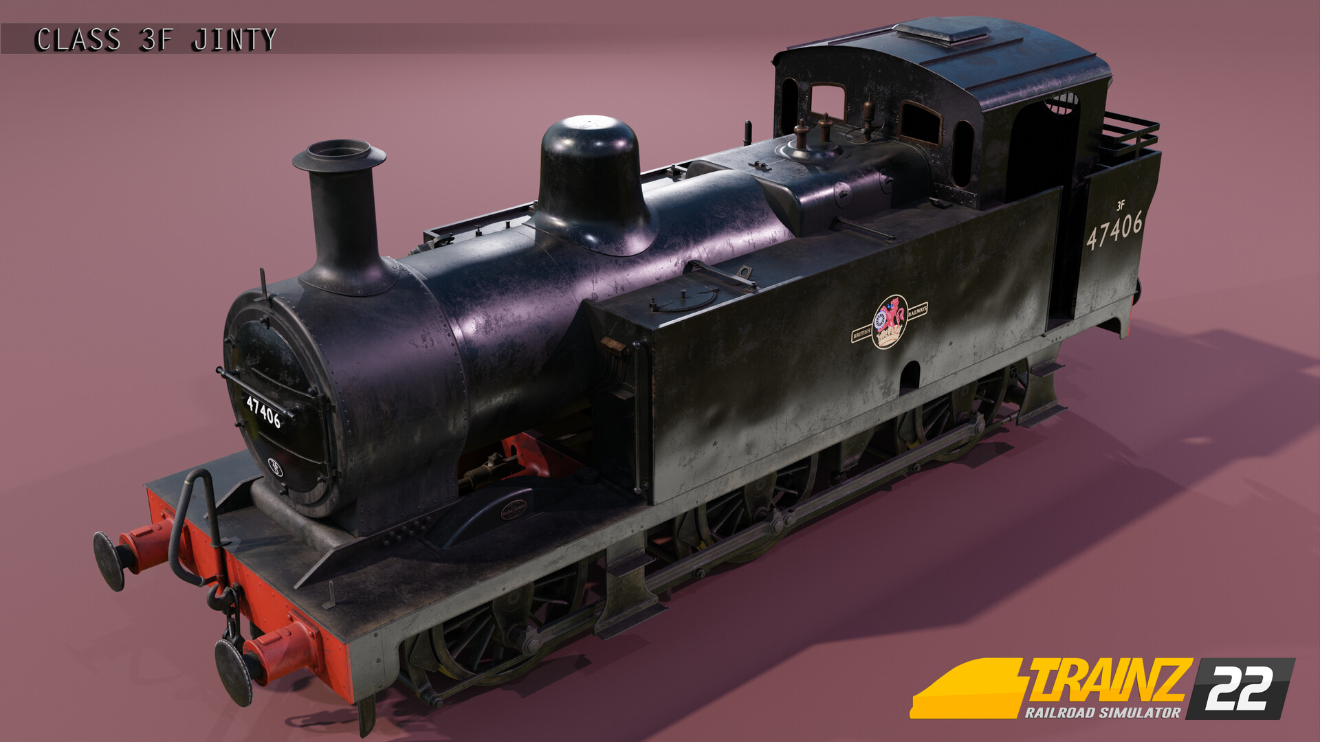 ArtStation - Class 3f Jinty with interior