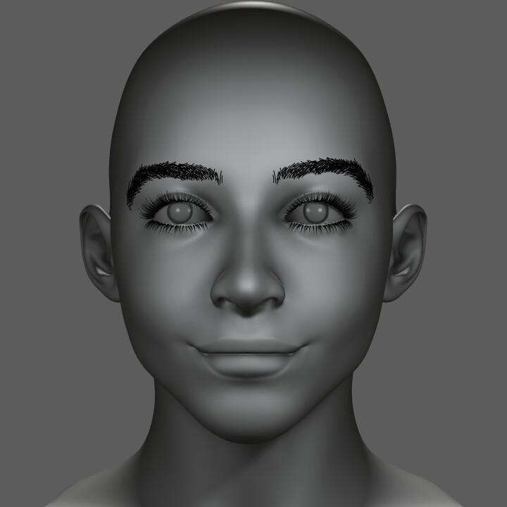 ArtStation - 3D Female Character (WIP)