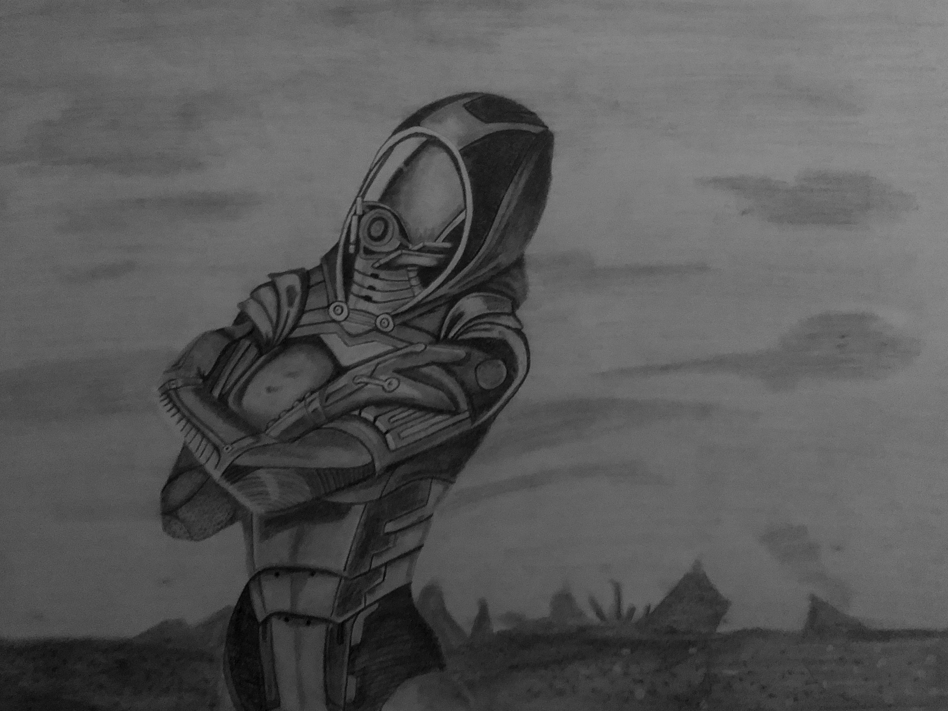 Tali 03 (2013, DIN A4)

Mass Effect Fan Art