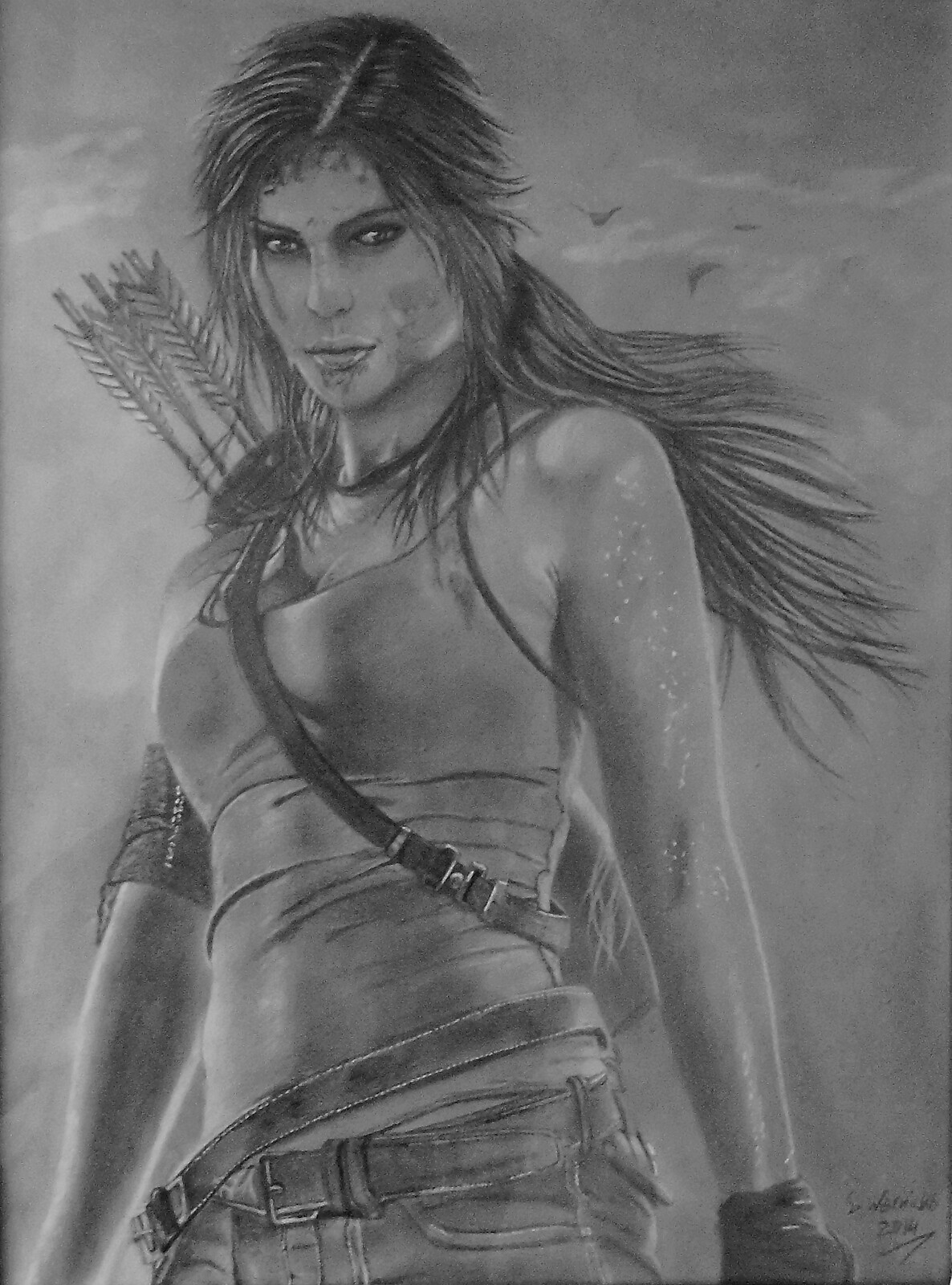 Lara Croft (2014, DIN A3)

Tomb Raider (2013) Fan Art