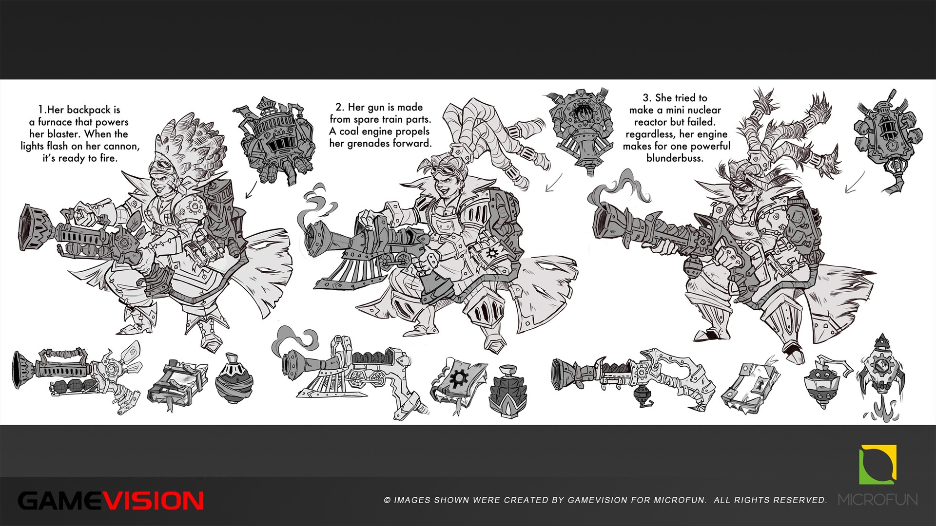 GameVision Studios - Character Design for Puzzle Legends