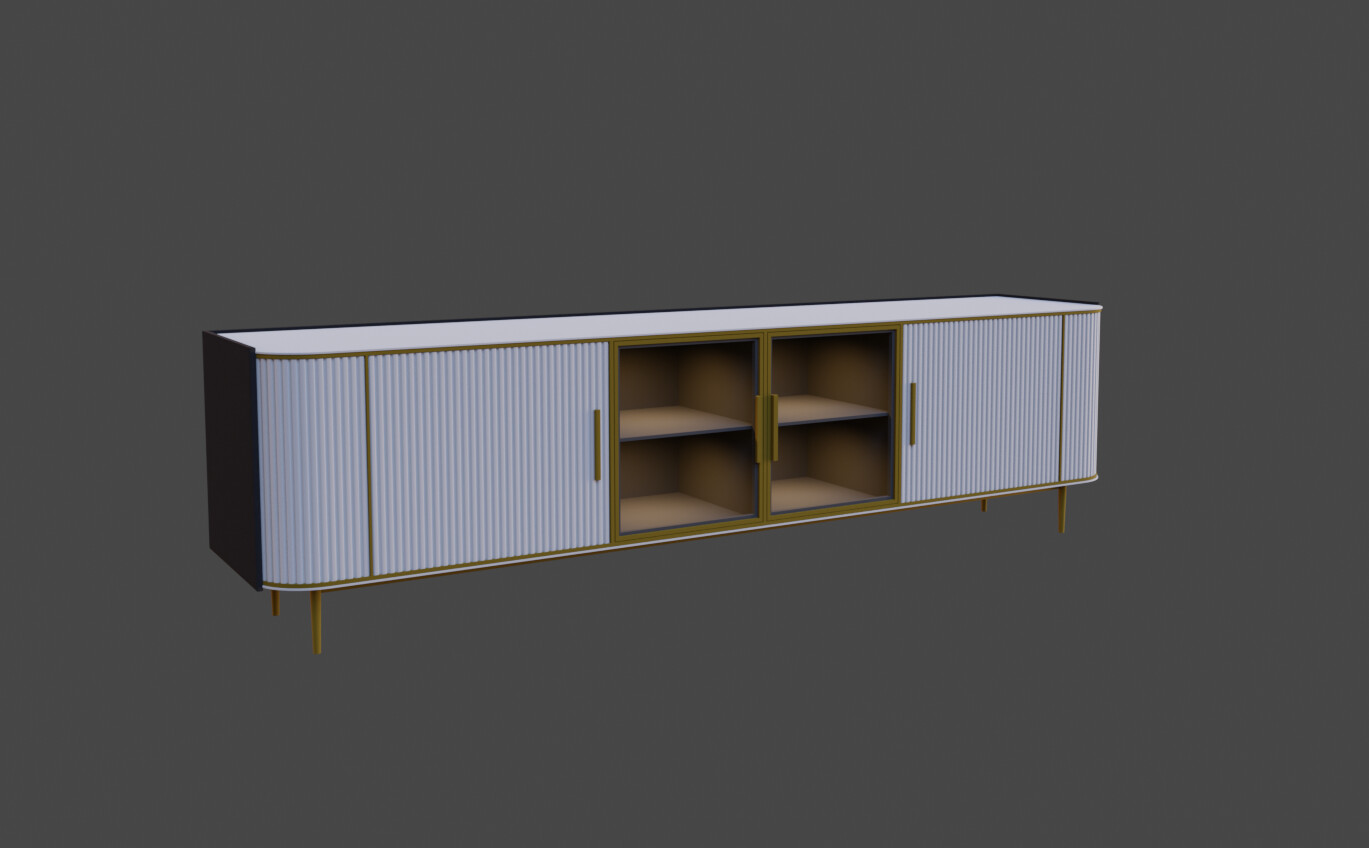 Luxury TV Shelf