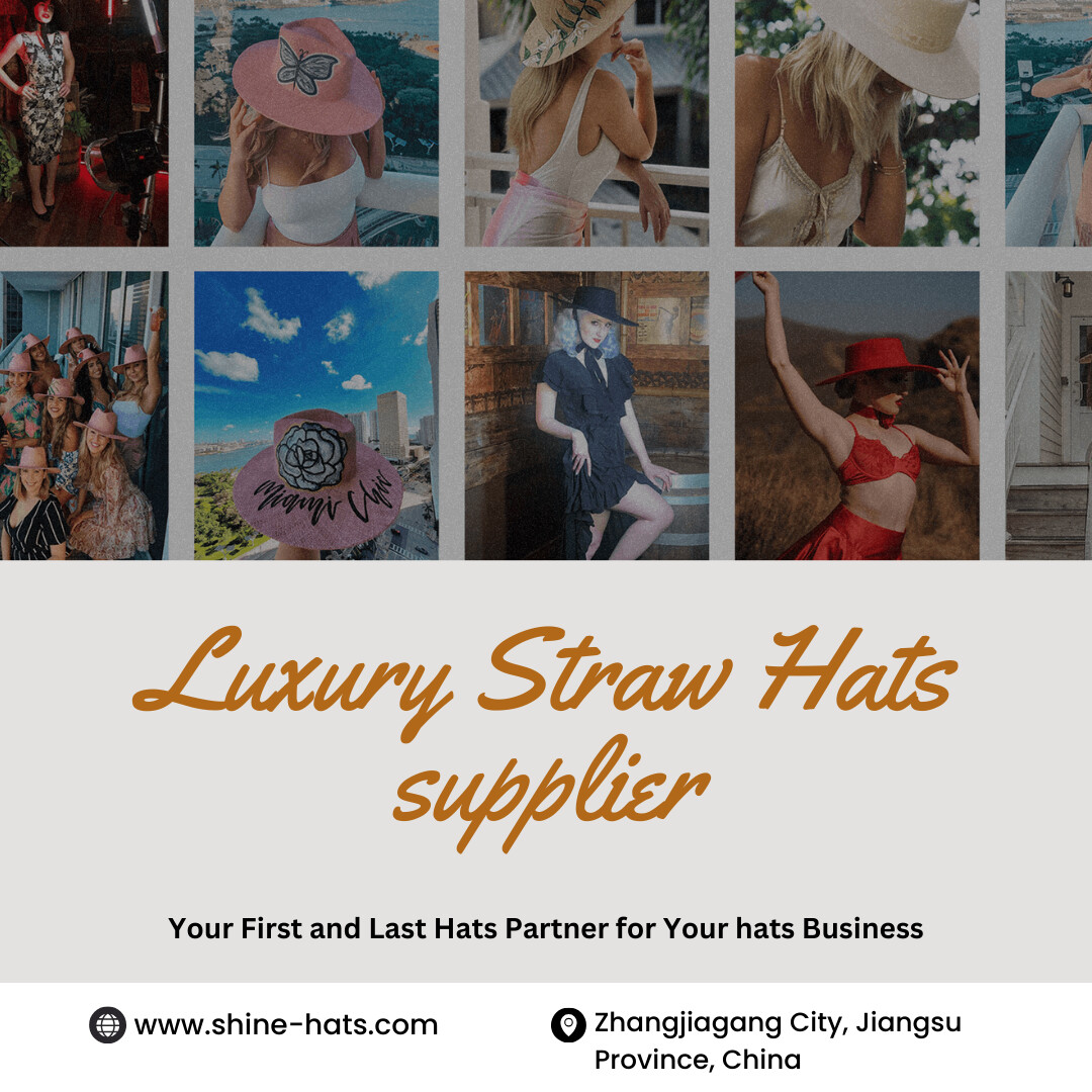 ArtStation Shine Hats is the Best Luxury Straw Hats Supplier in USA