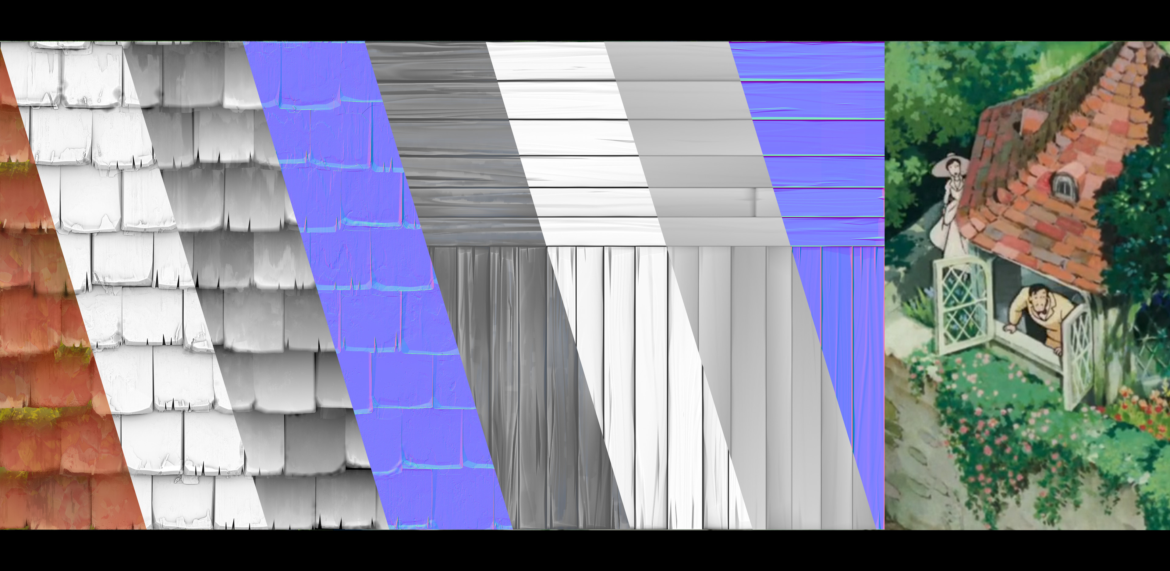 Ref &amp; RoofTiles and WoodTrims Material