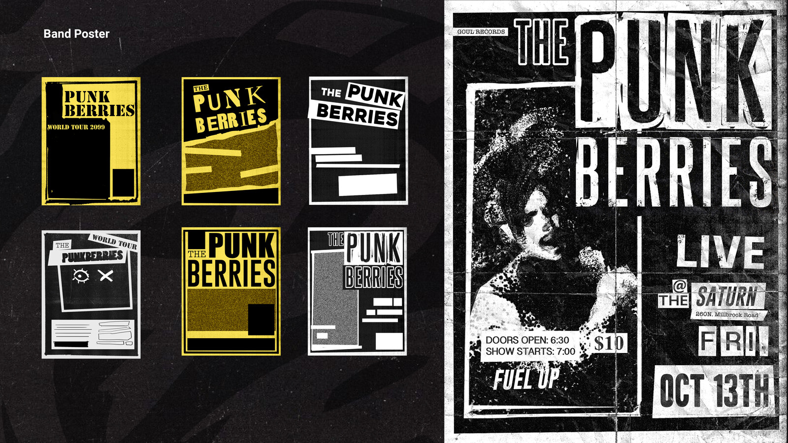 The Punkberries - Band Poster