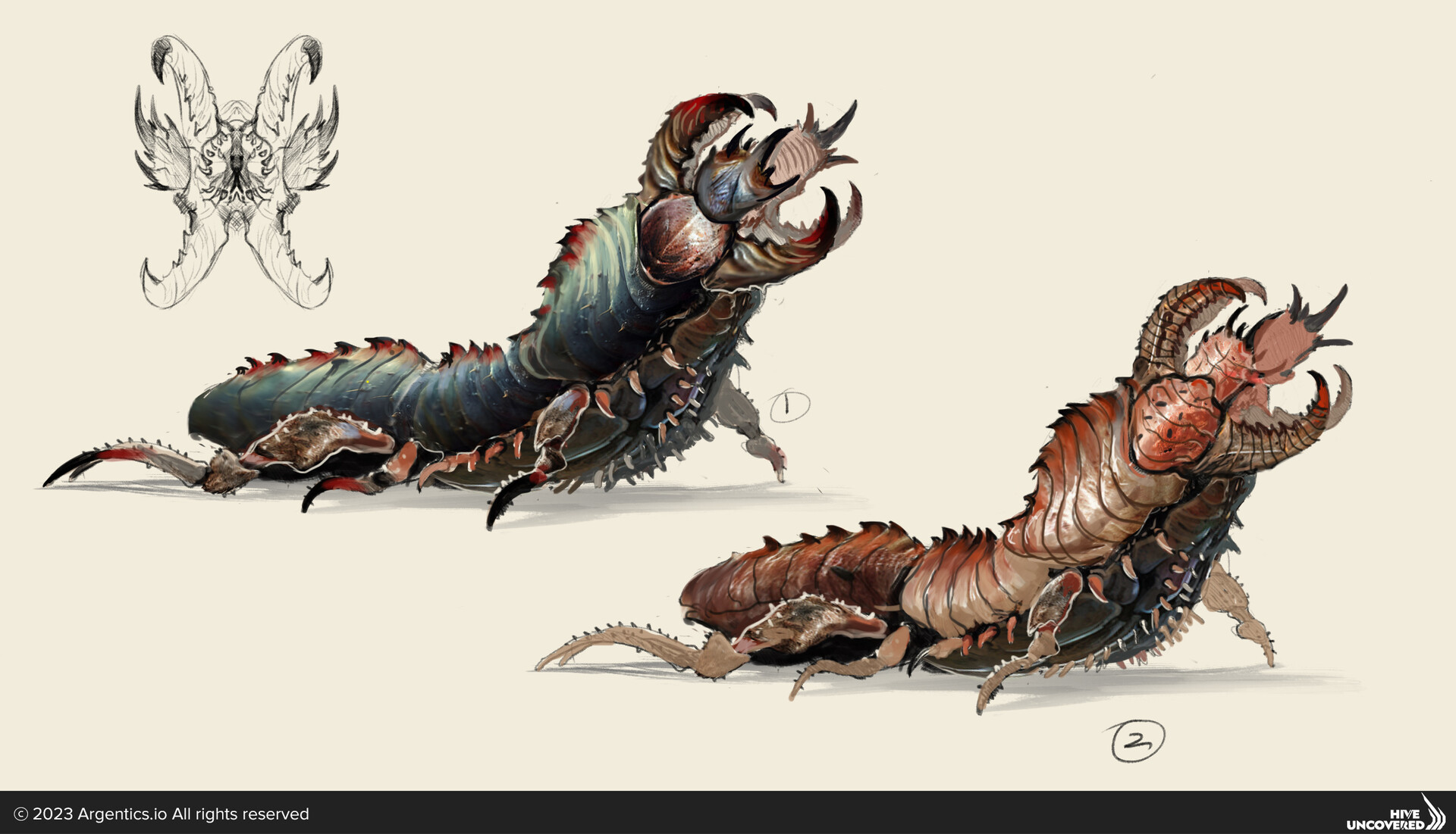 Argentics - Insectoid Grabber - Concept Art