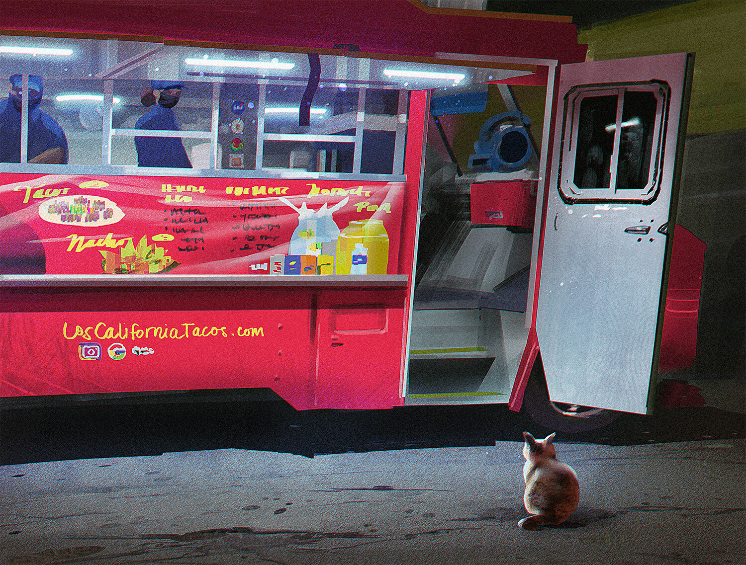 Taco Truck Cat
