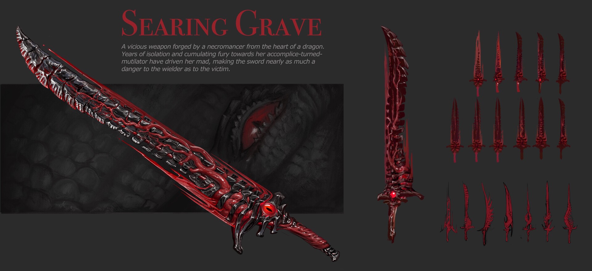 ArtStation - Searing grave sword