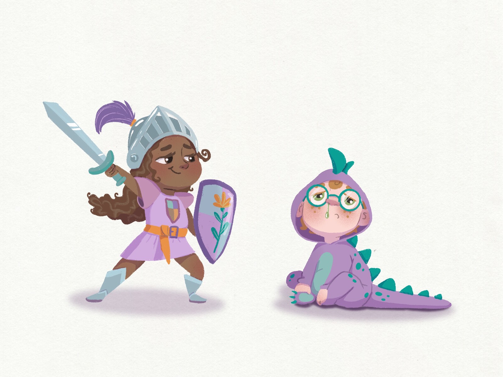 Ritter Rita und Lino der Dino