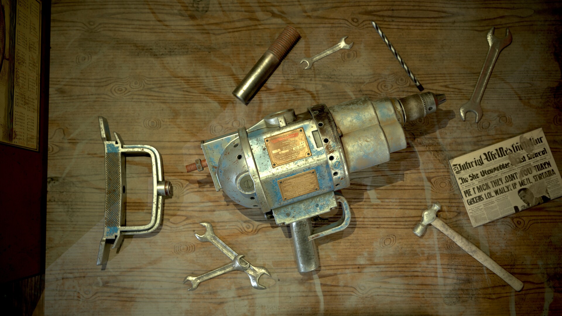 ArtStation Vintage drill