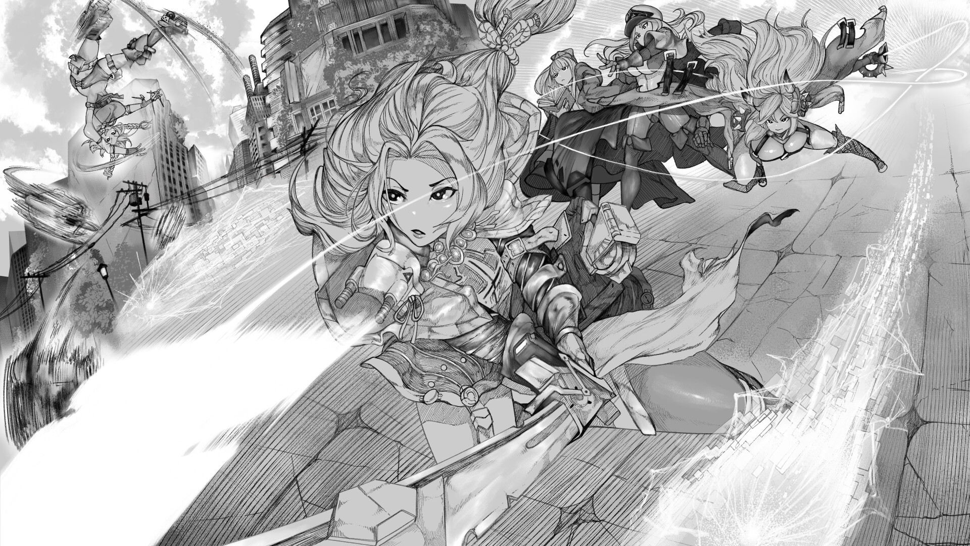 ArtStation comic art style