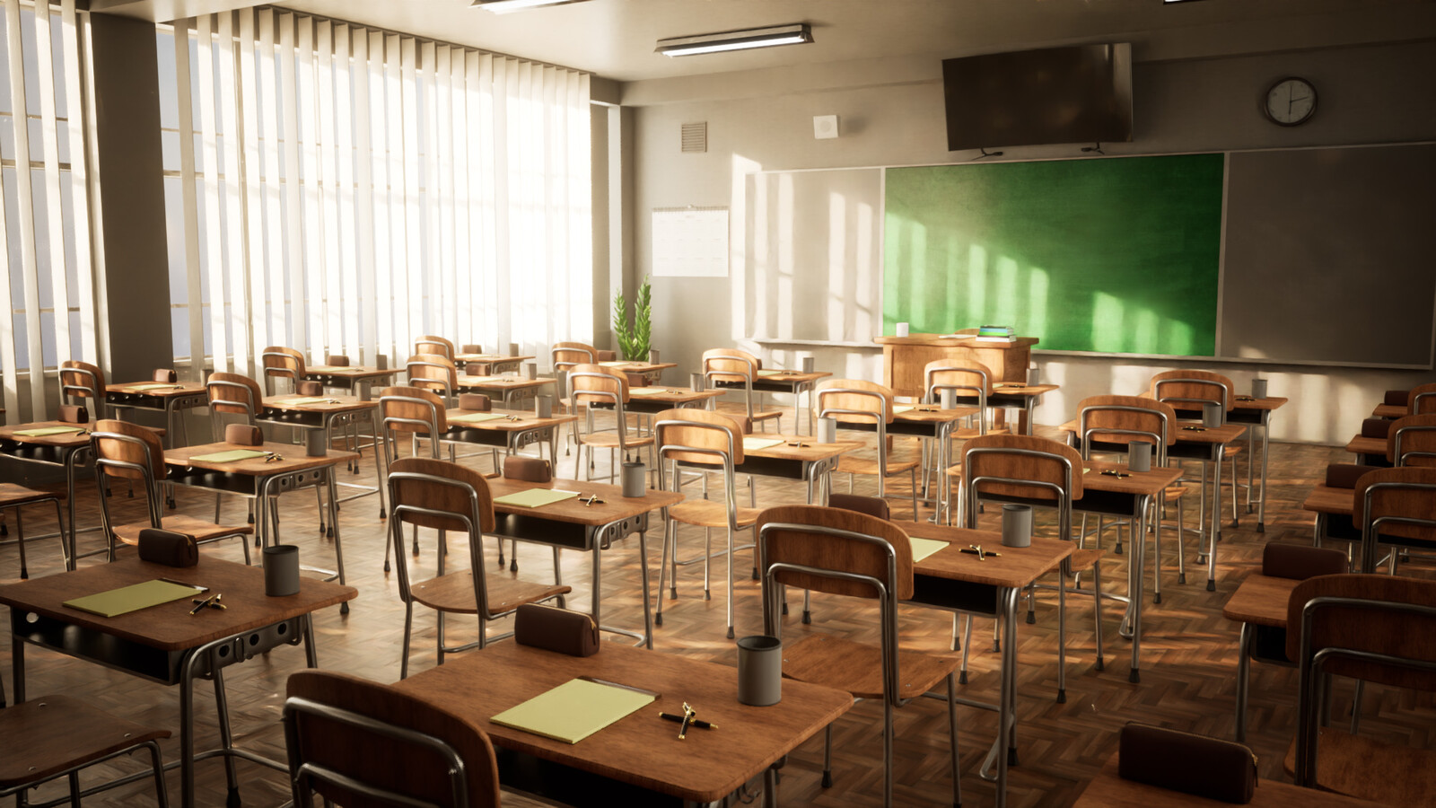 Classroom Environment / 50+ Assets