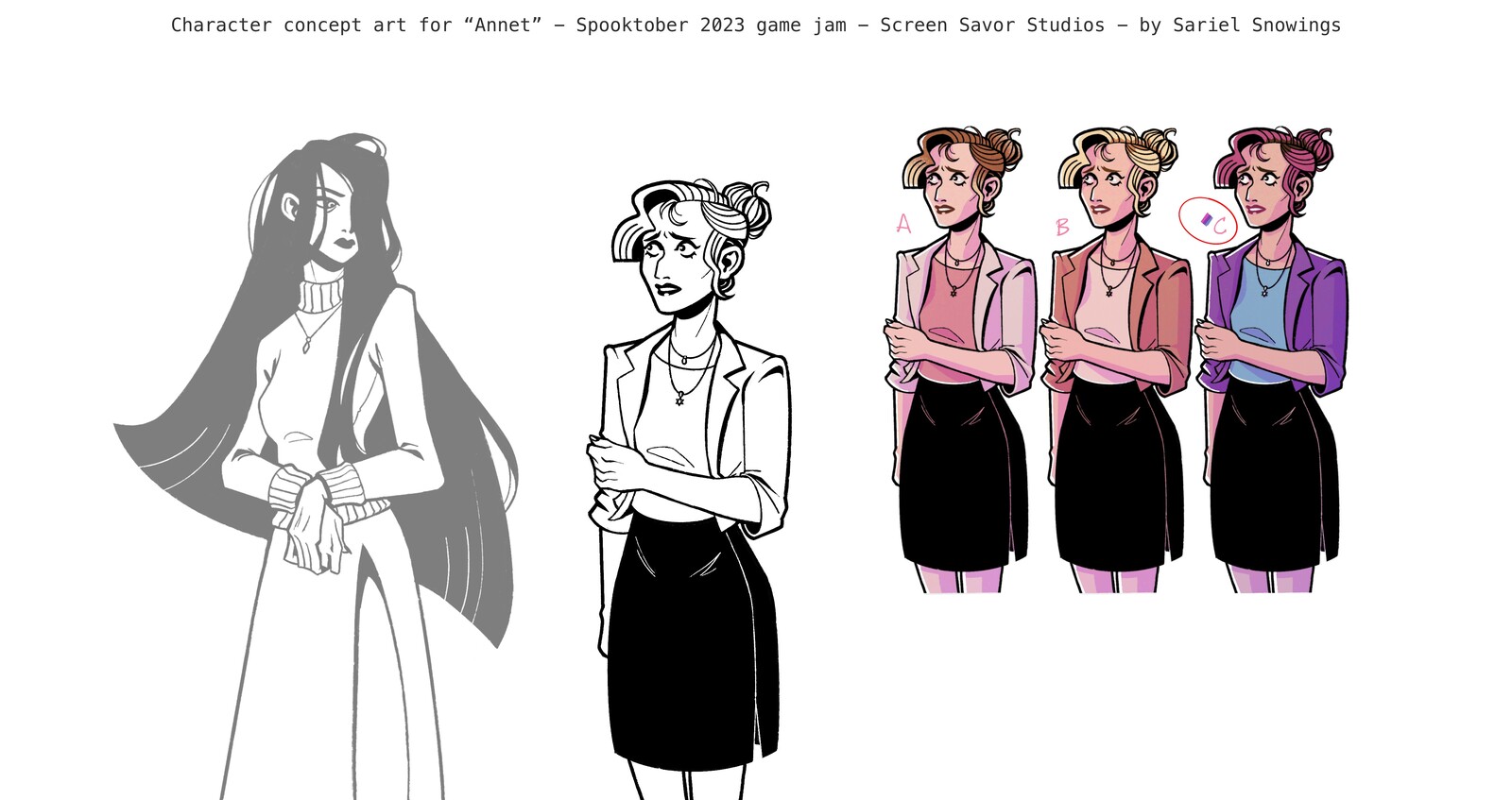 Color palettes for Annet.