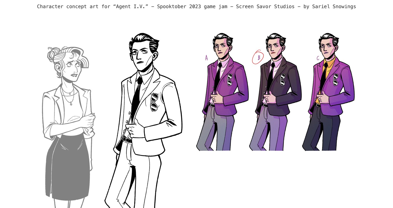 Color palettes for I.V.