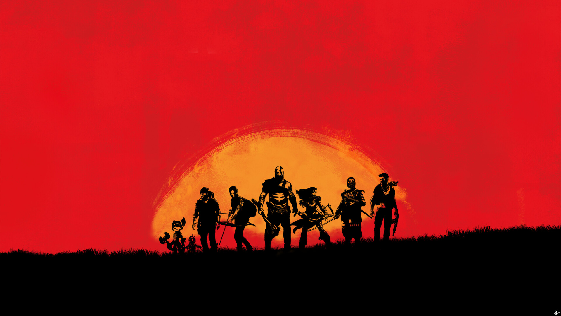 ArtStation - PS Heroes RDR2 Artwork