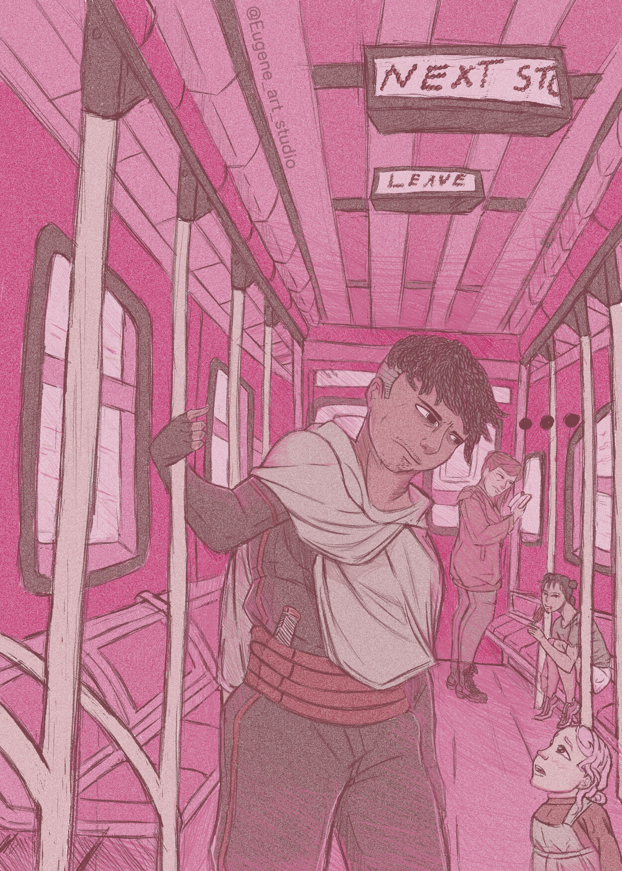 Eugene Green - Artninja-train