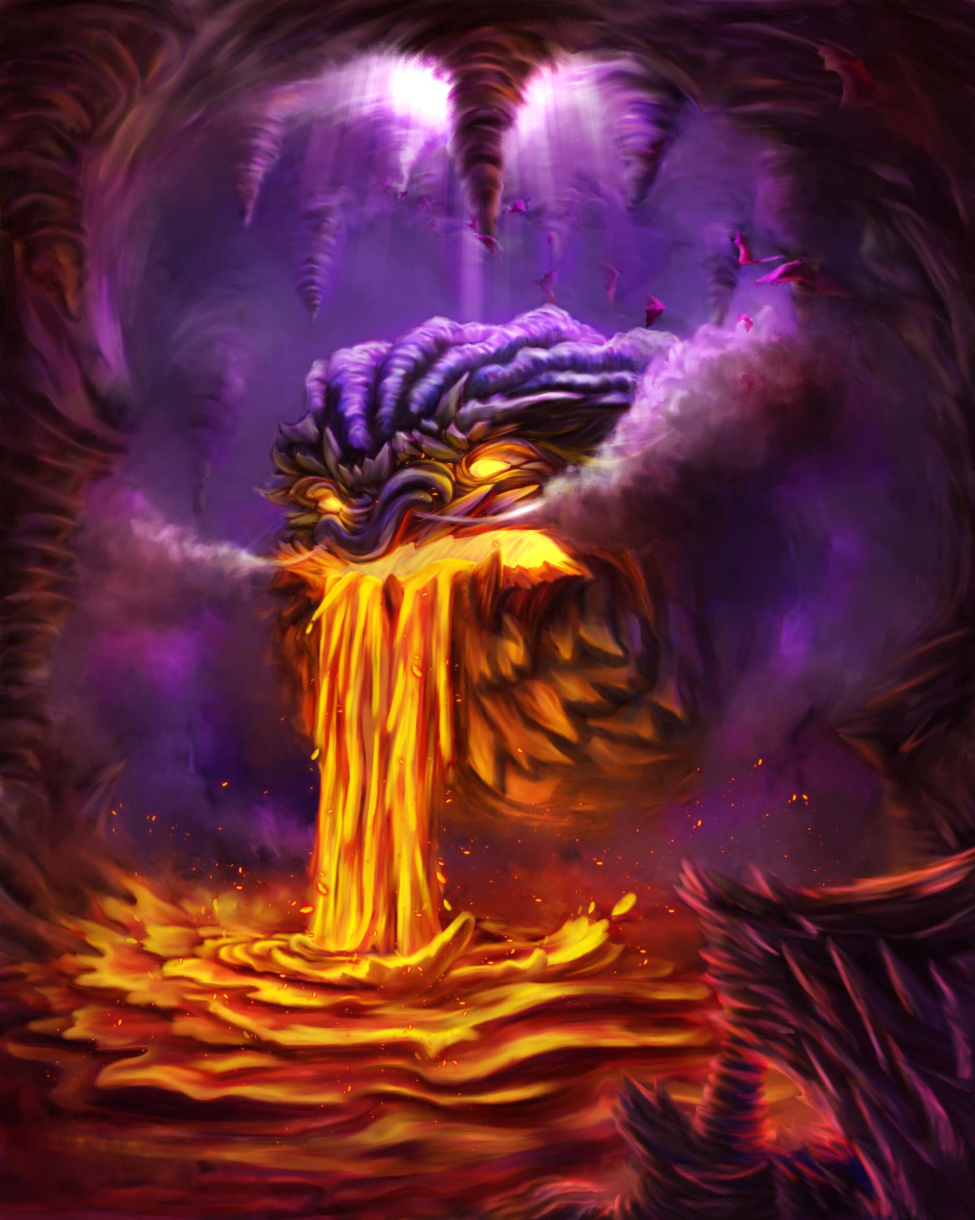 ArtStation Reread Chaos Orb by Mark Tedin.