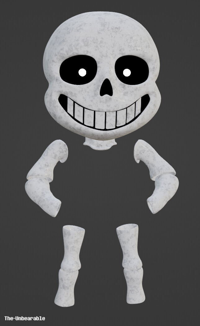 ArtStation - UNDERTALE - Sans - Realistic