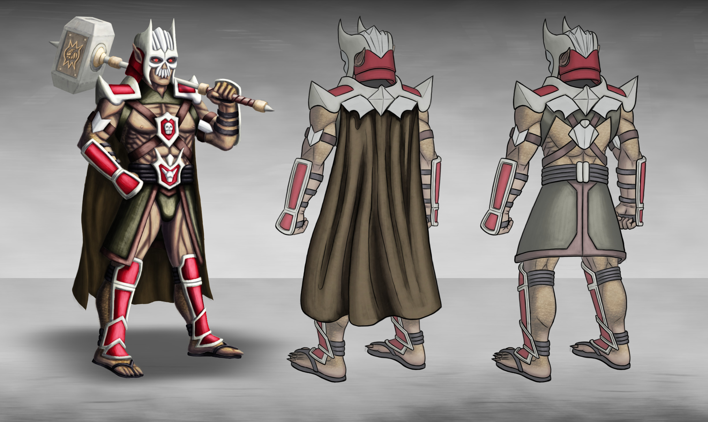 Desenhe um design: Shao Kahn, o imperador da Exoterra.