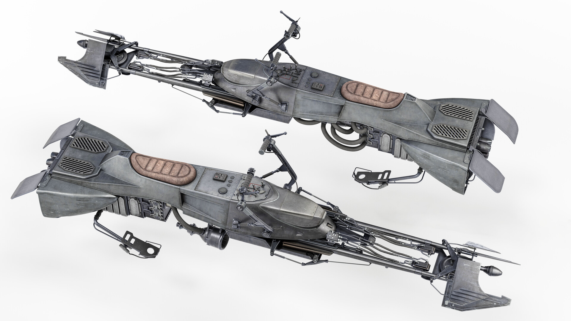 ArtStation - 74-Z Custom Speeder Bike (WIP)