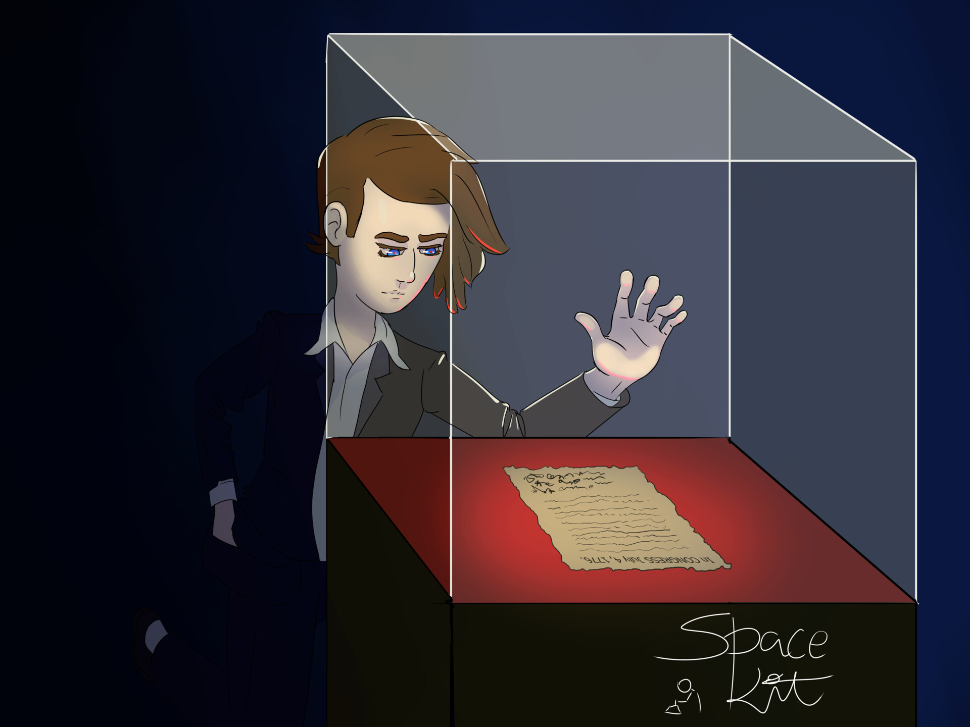 someone stole the declaration of independence