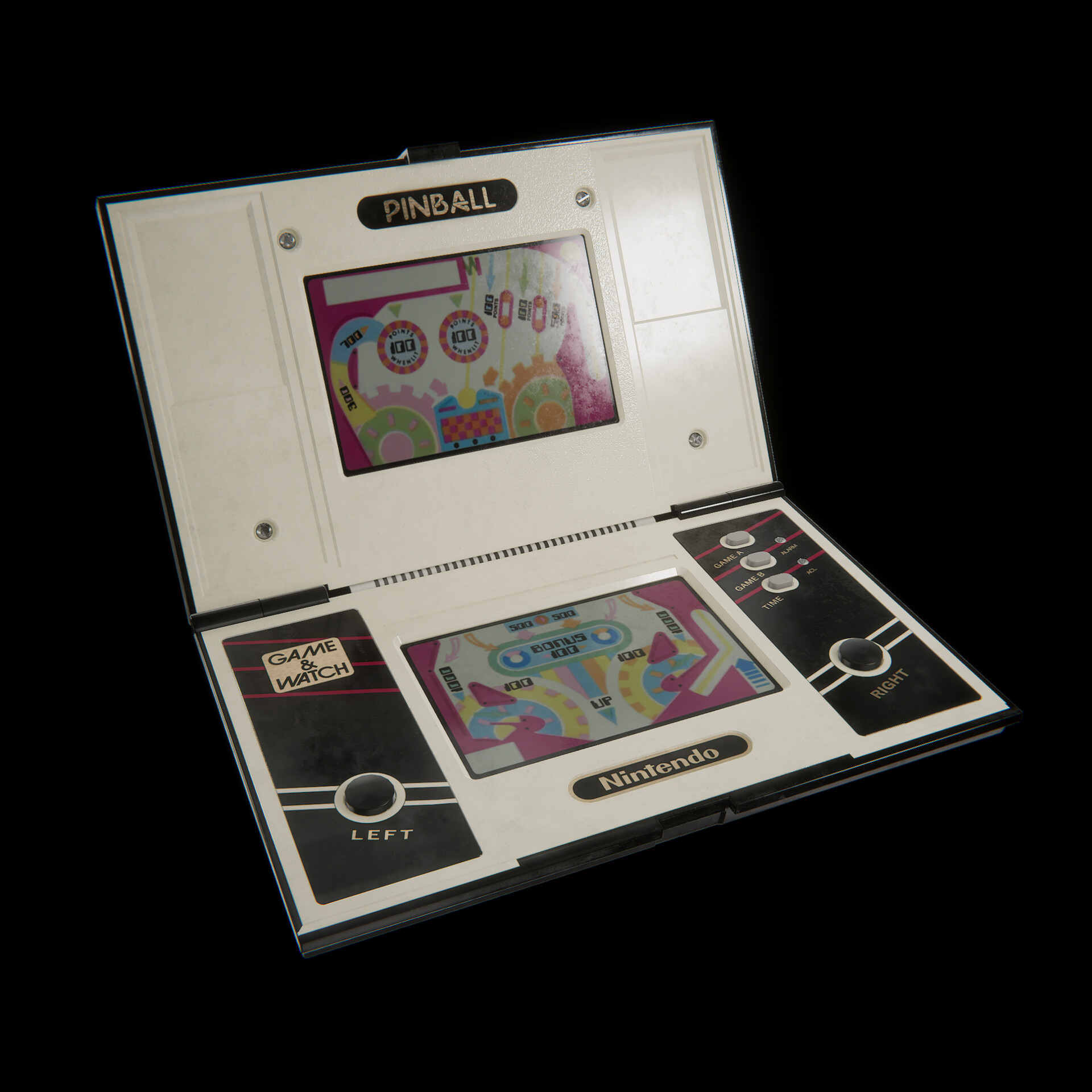 ArtStation - Nintendo Game & Watch - Pinball