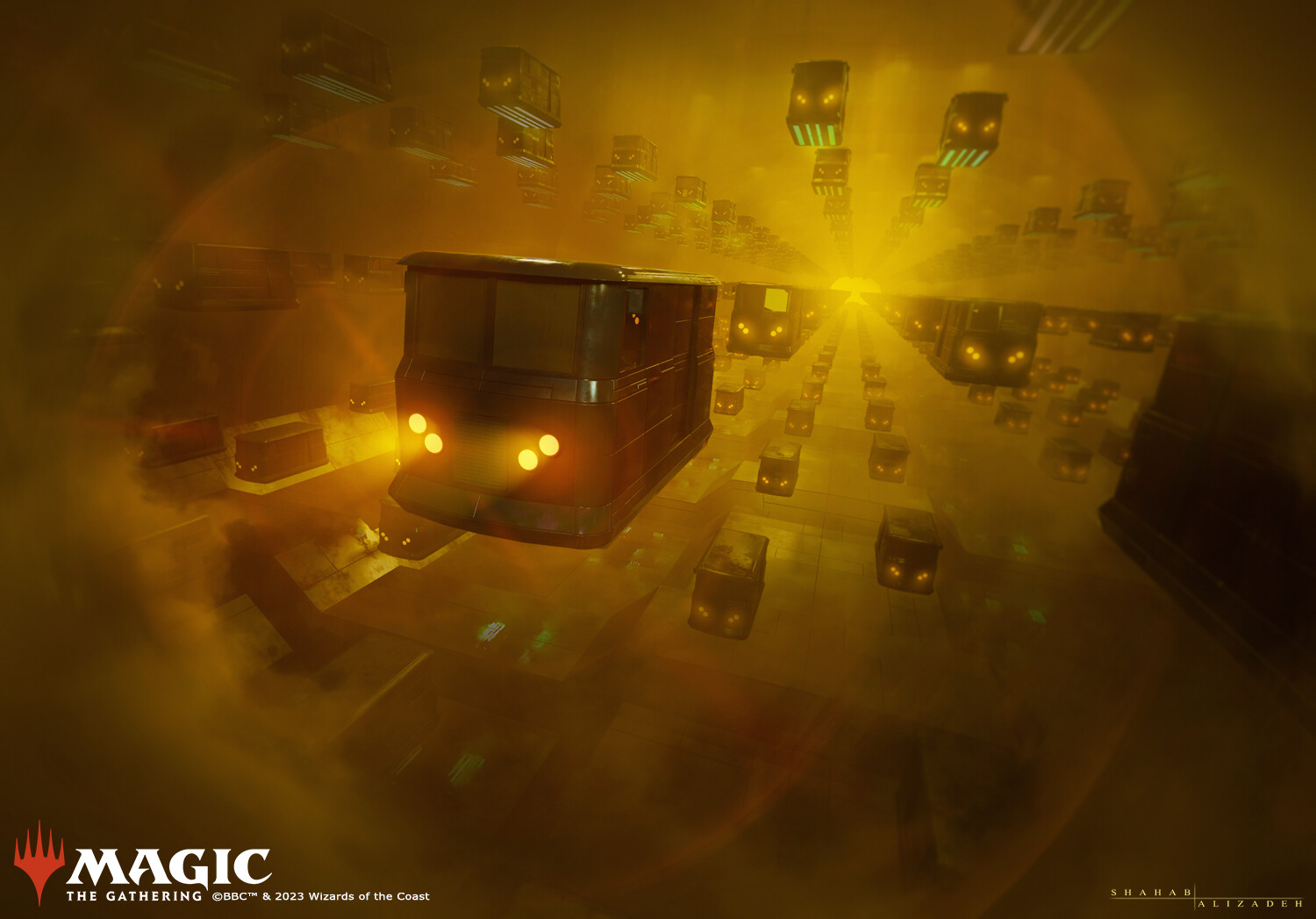 Choked Estuary by Shahab Alizadeh r/ImaginaryVehicles