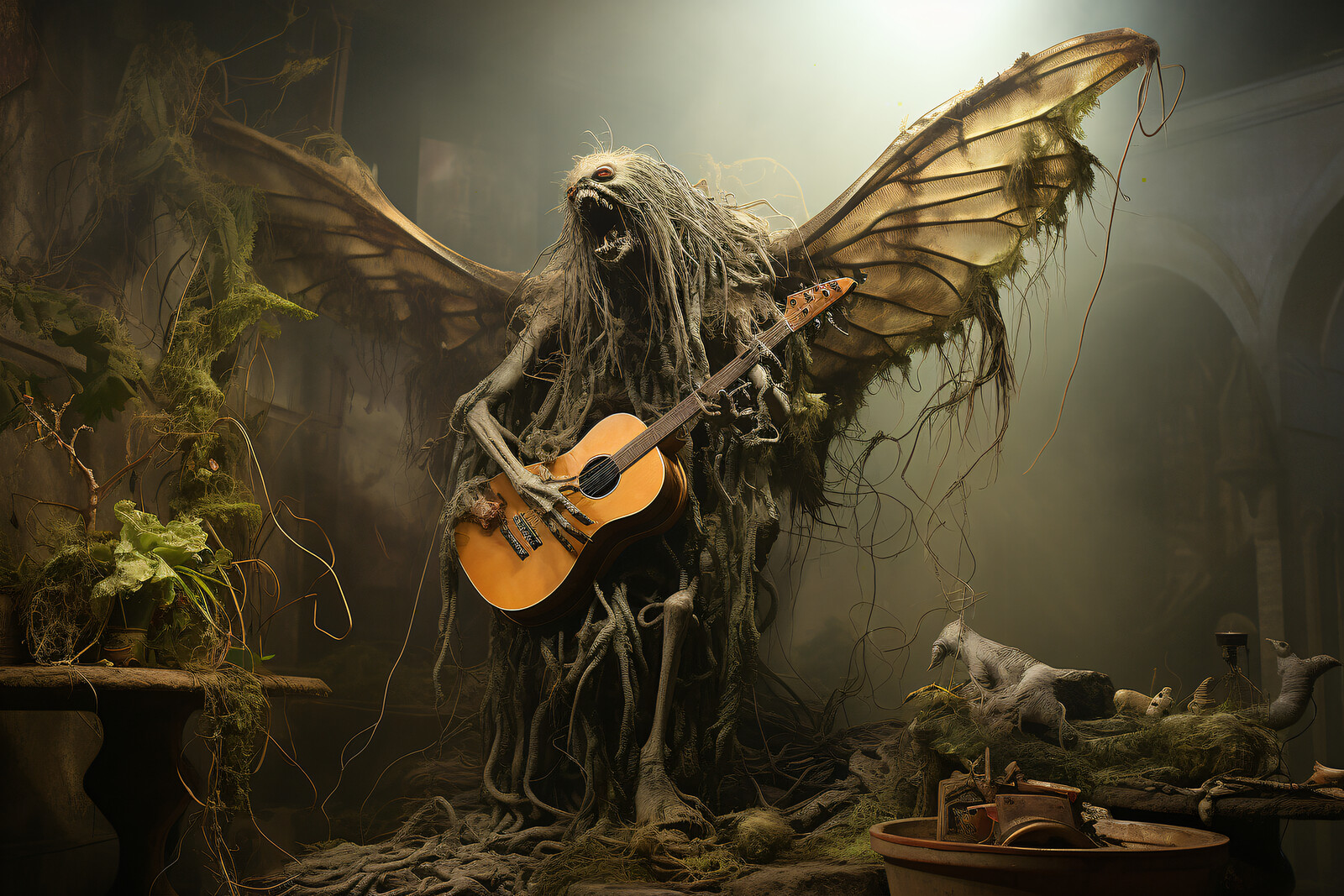 The Nashville Angel | Ein Engel aus Nashville

made with midjourney 
2023 by otticcreative